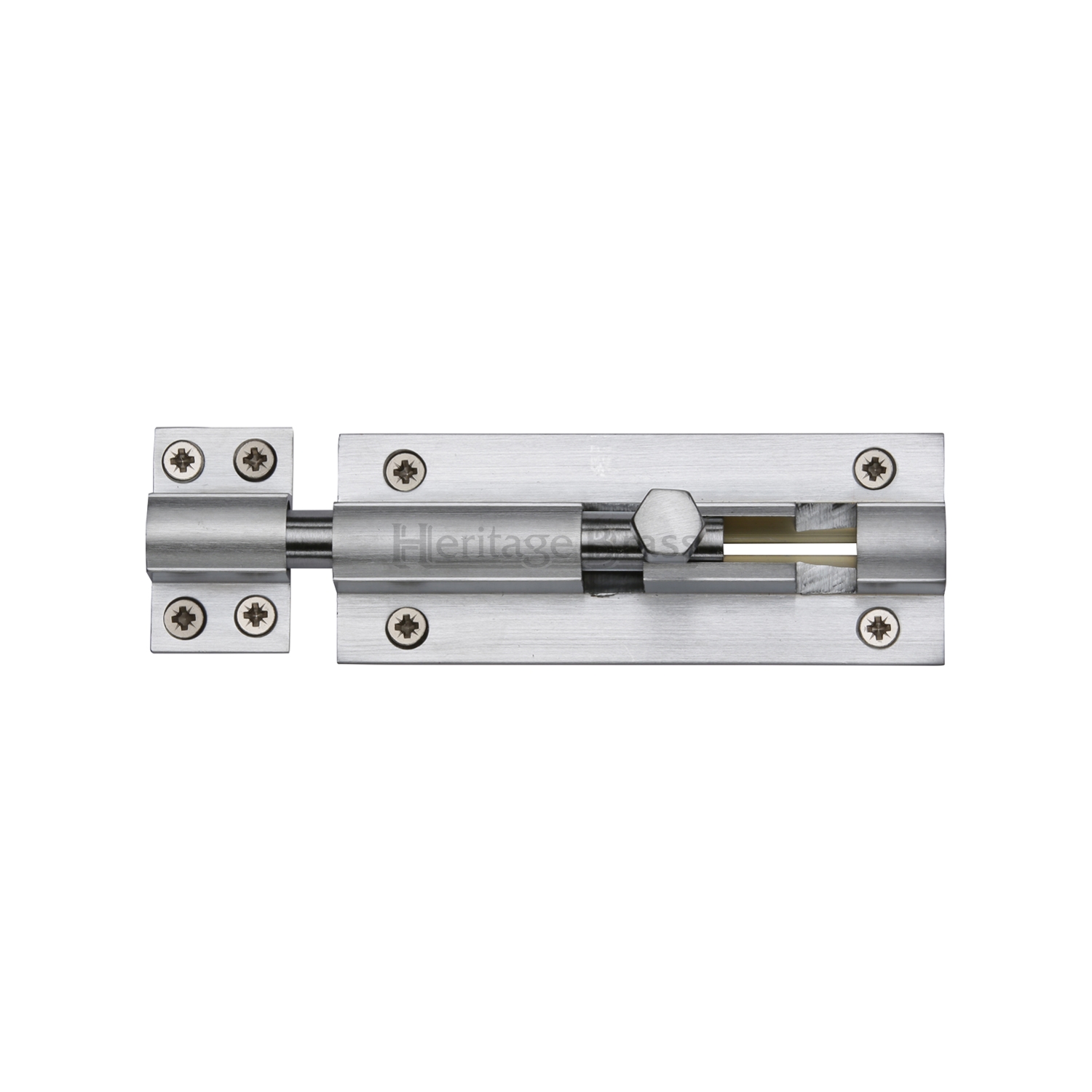 Heritage Brass Door Bolt Straight 4" x 1.5"