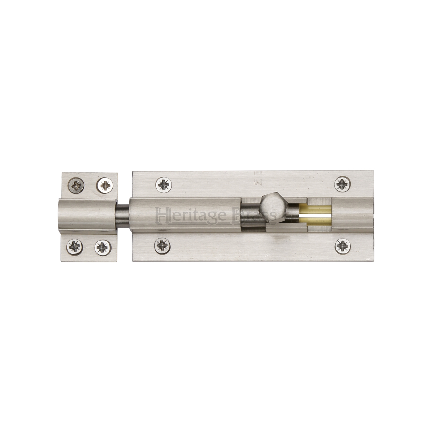 Heritage Brass Door Bolt Straight 4" x 1.5"
