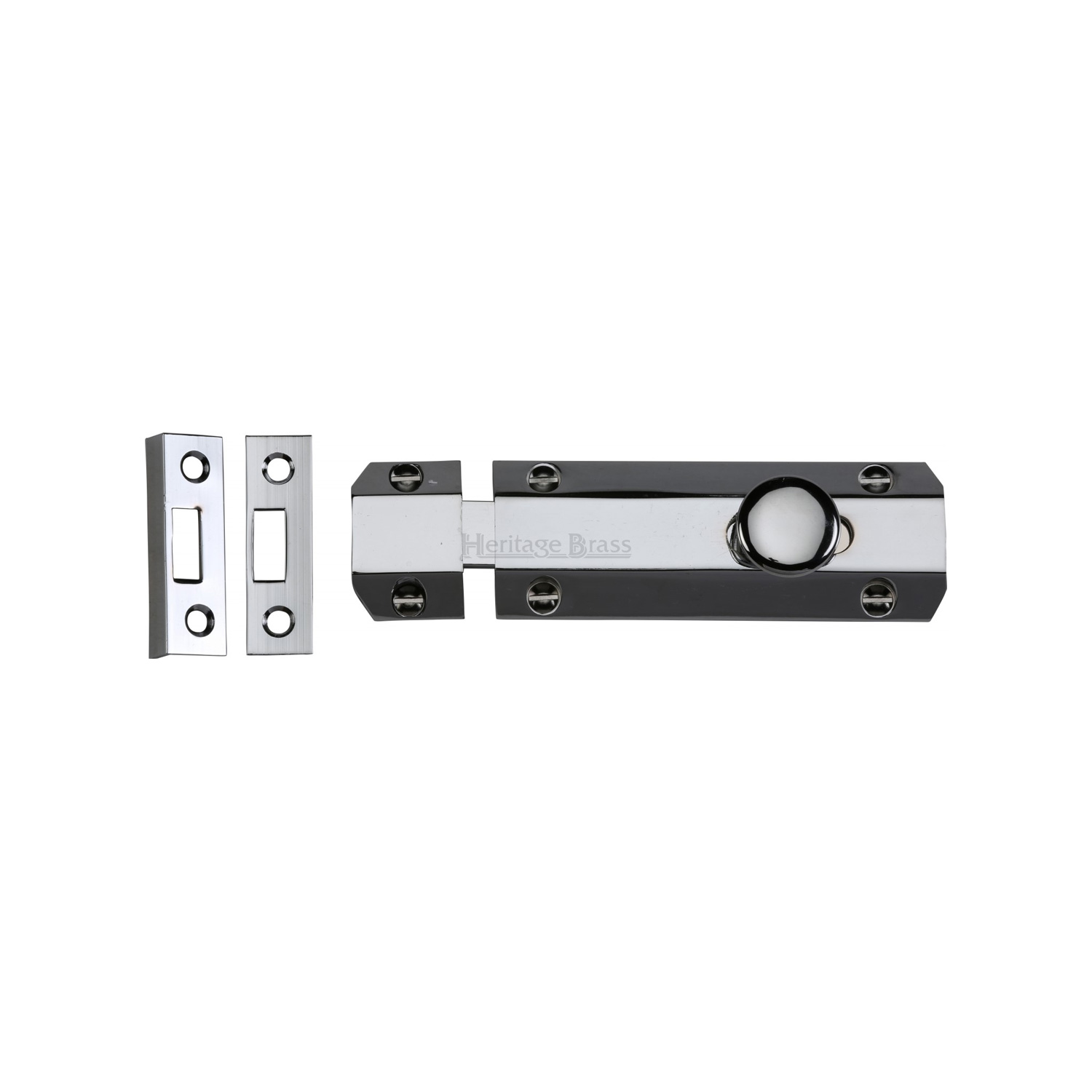 Heritage Brass Door Bolt Flat 4"