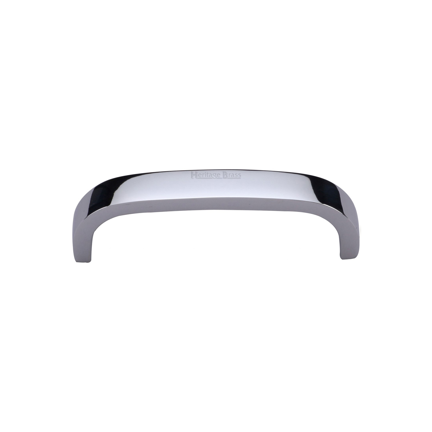 Heritage Brass Cabinet Pull D Shaped 89mm c/c