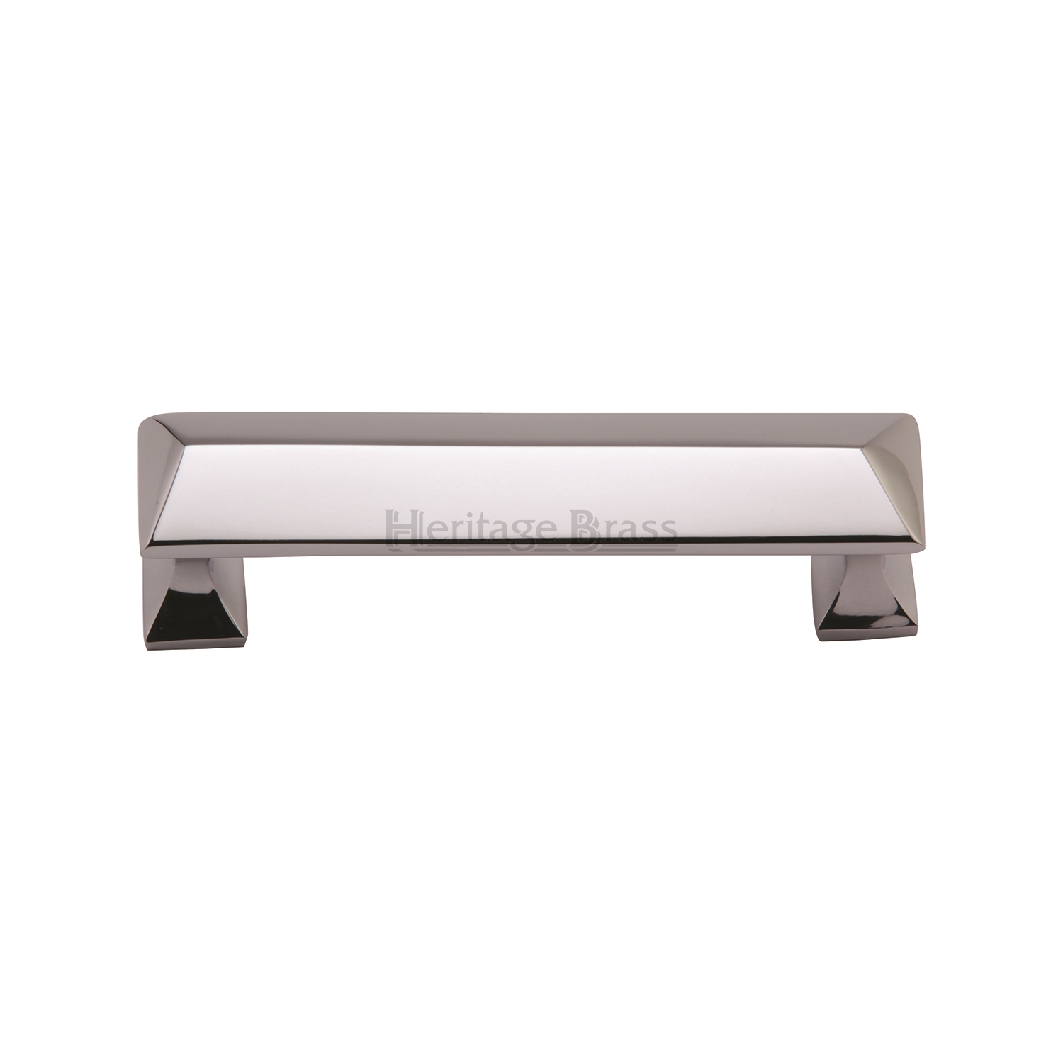 Heritage Brass Cabinet Pull Pyramid Design 203mm c/c