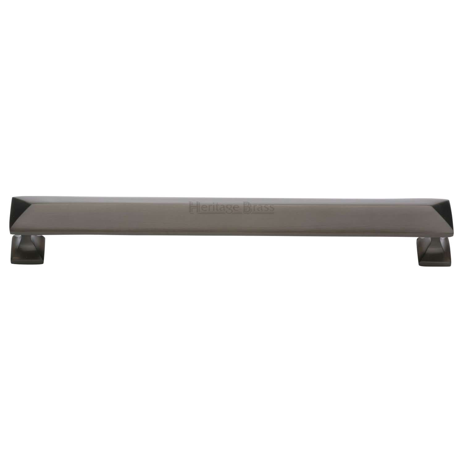 Heritage Brass Cabinet Pull Pyramid Design 203mm c/c