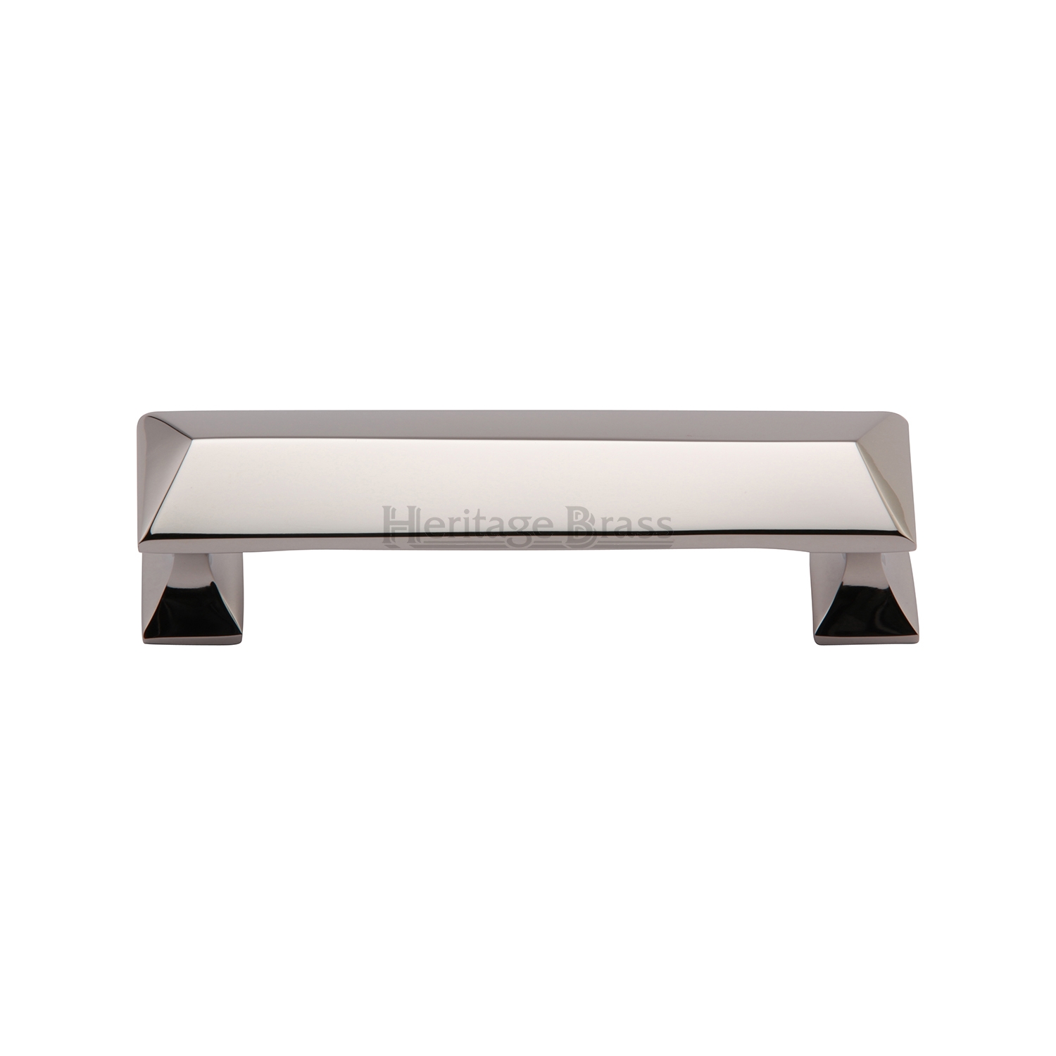 Heritage Brass Cabinet Pull Pyramid Design 203mm c/c