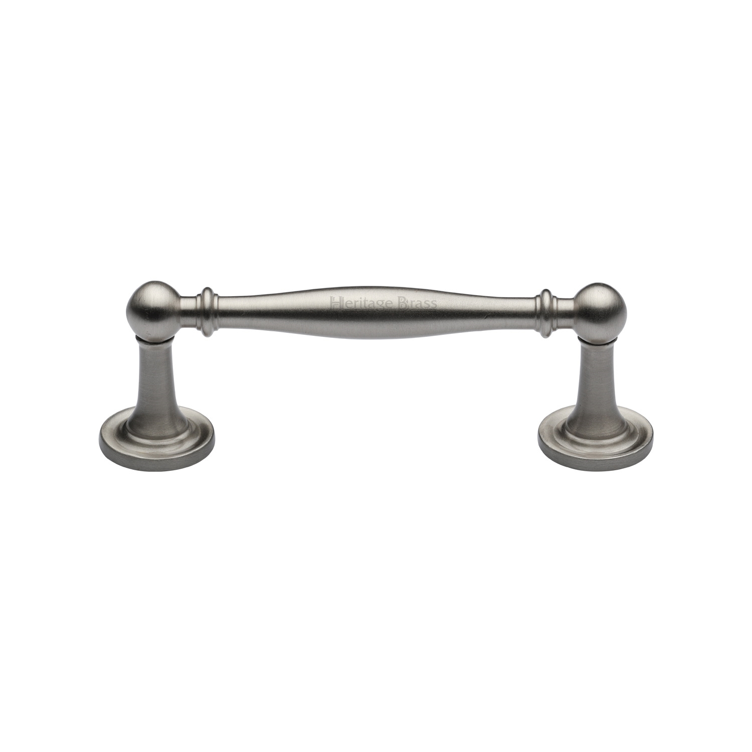 Heritage Brass Cabinet Pull Colonial Design 96mm c/c