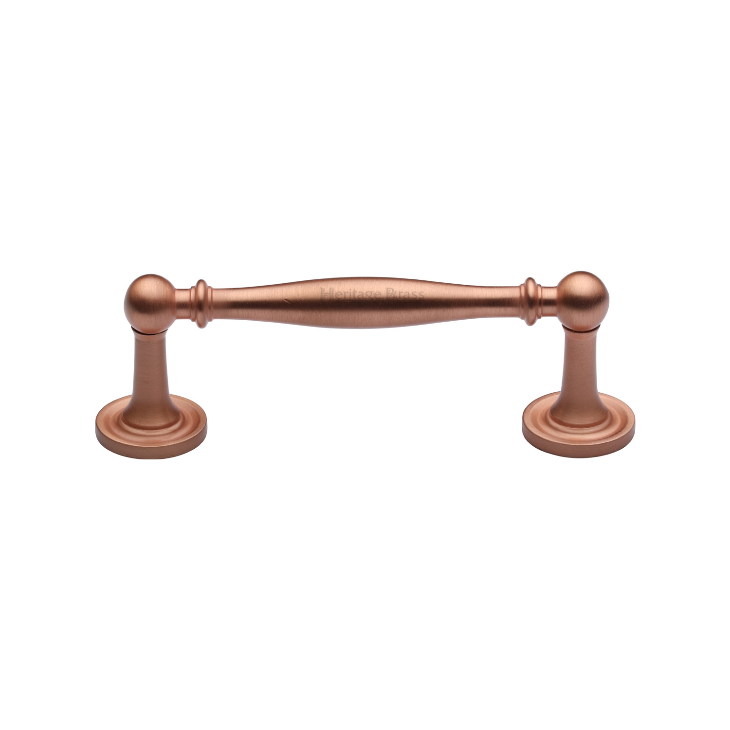 Heritage Brass Cabinet Pull Colonial Design 96mm c/c