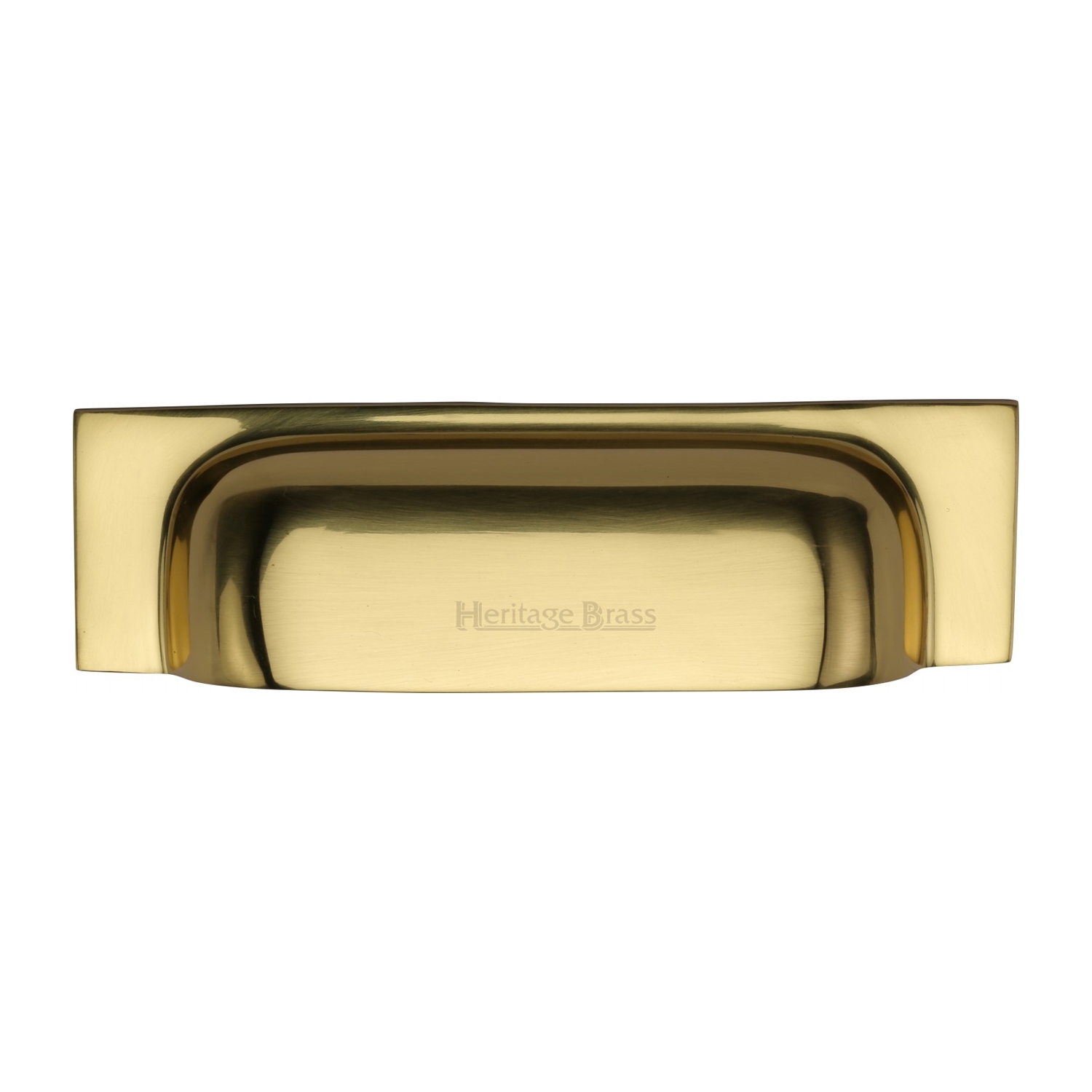 Heritage Brass Drawer Pull Military Design 152mm c/c