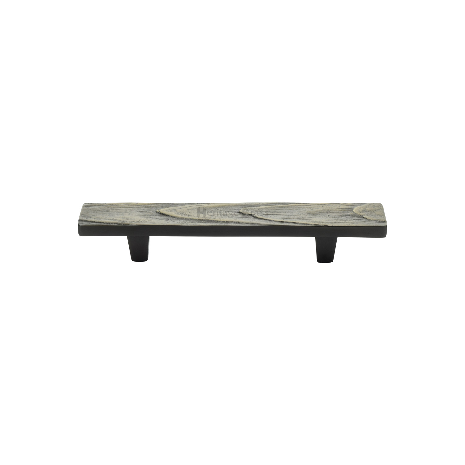 Pine Cabinet Pull Handle 96mm Aged Brass