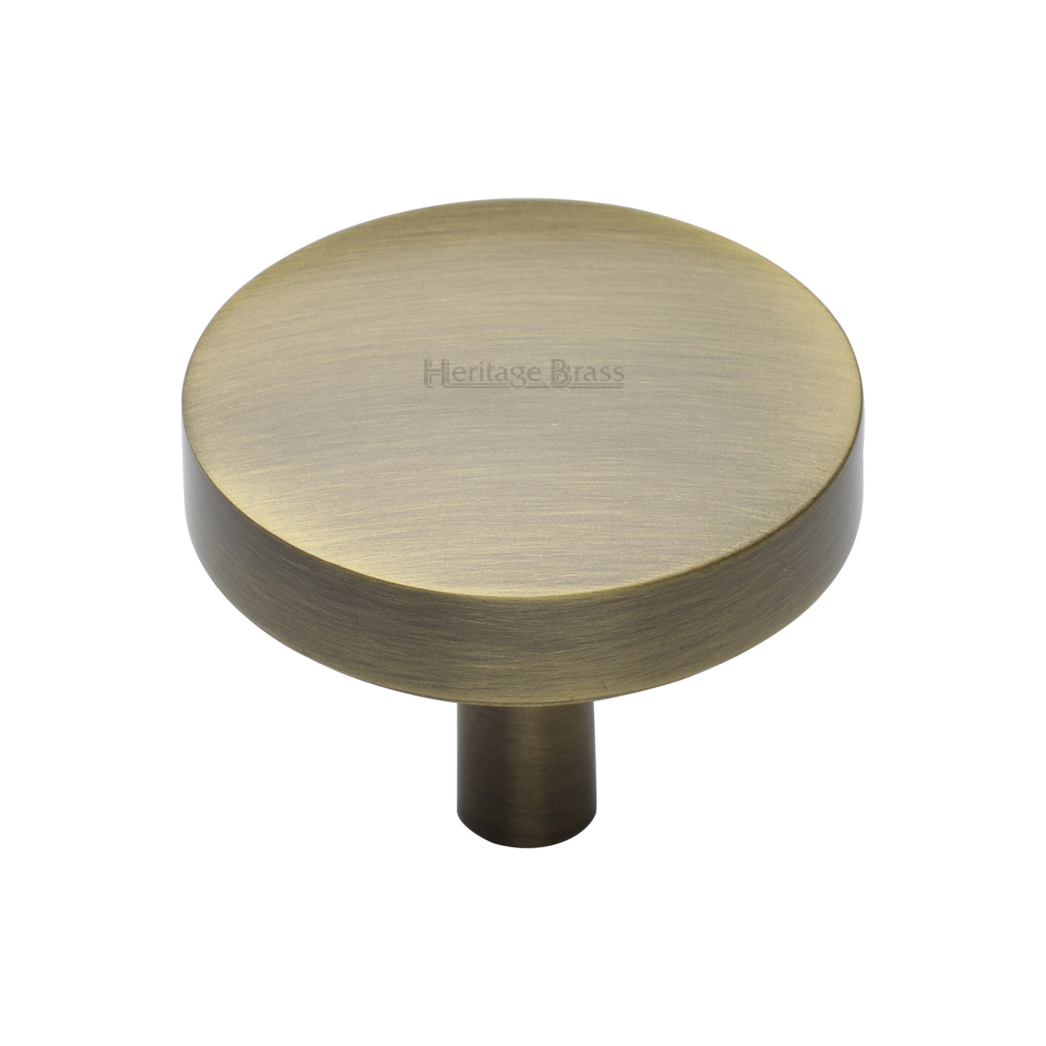 Heritage Brass Cabinet Knob Tayo Design 38mm