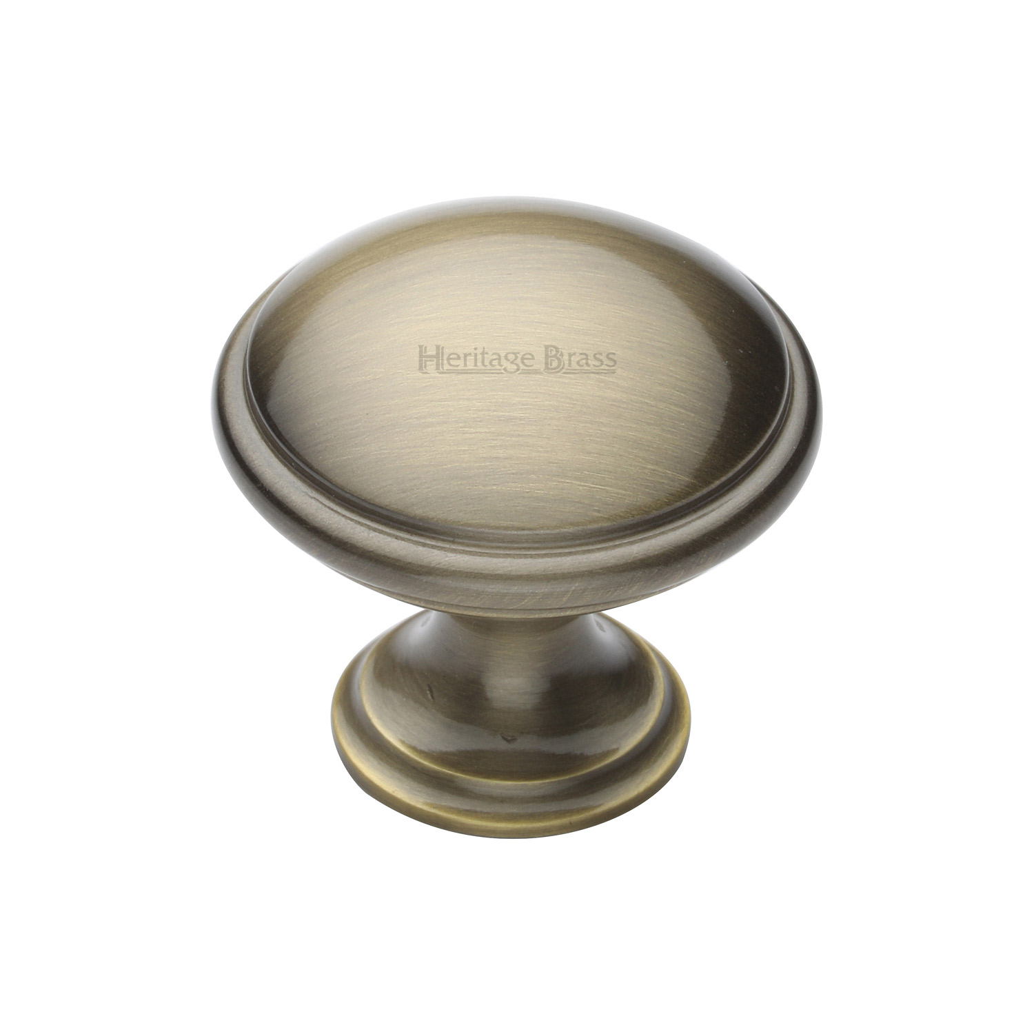 Heritage Brass Cabinet Knob Domed Design 32mm