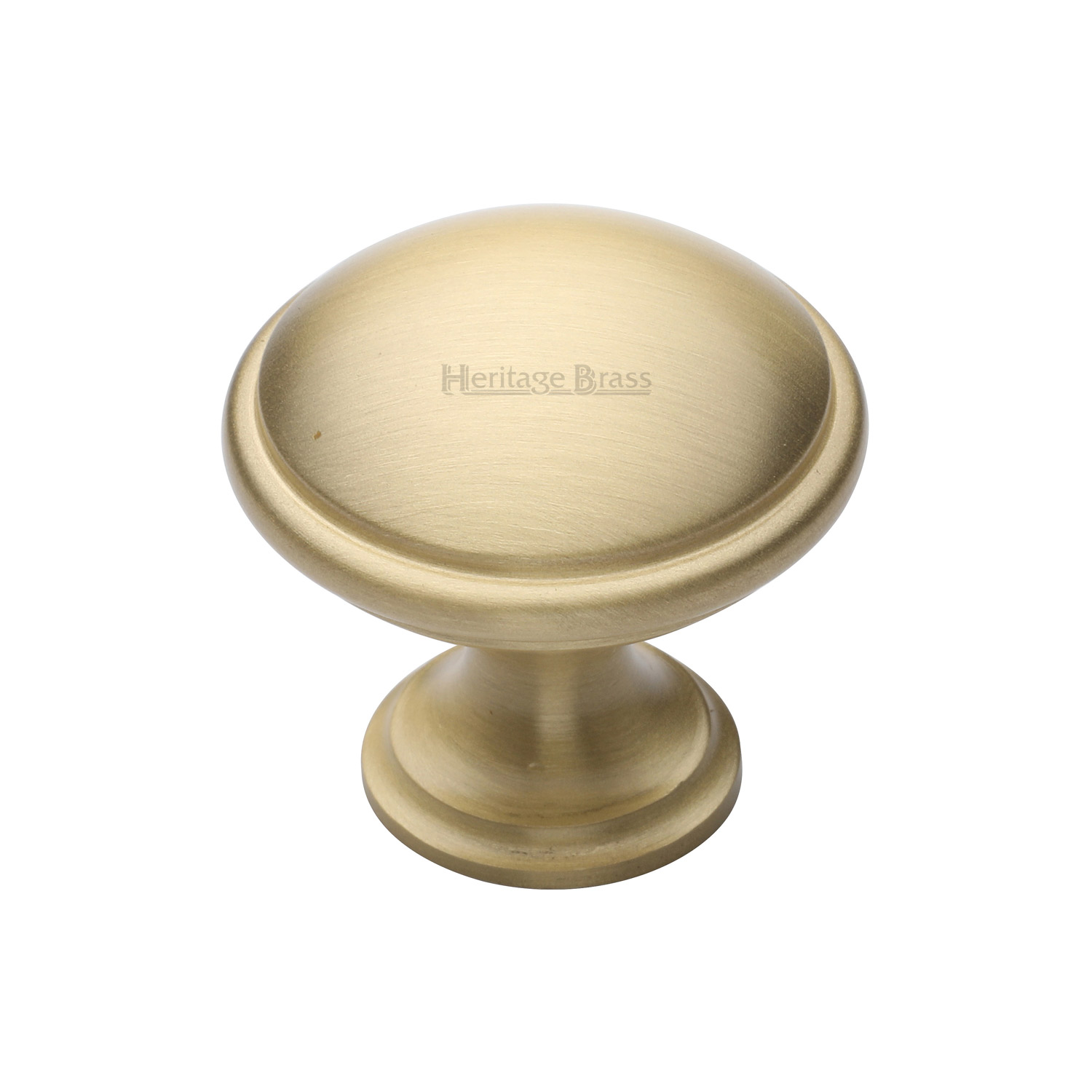 Heritage Brass Cabinet Knob Domed Design 32mm