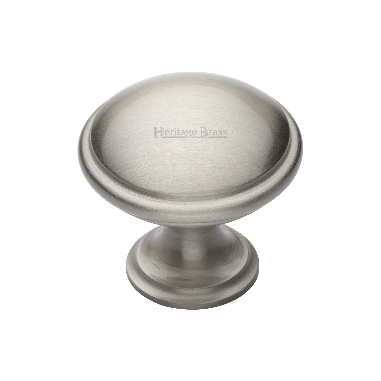 Heritage Brass Cabinet Knob Domed Design 32mm