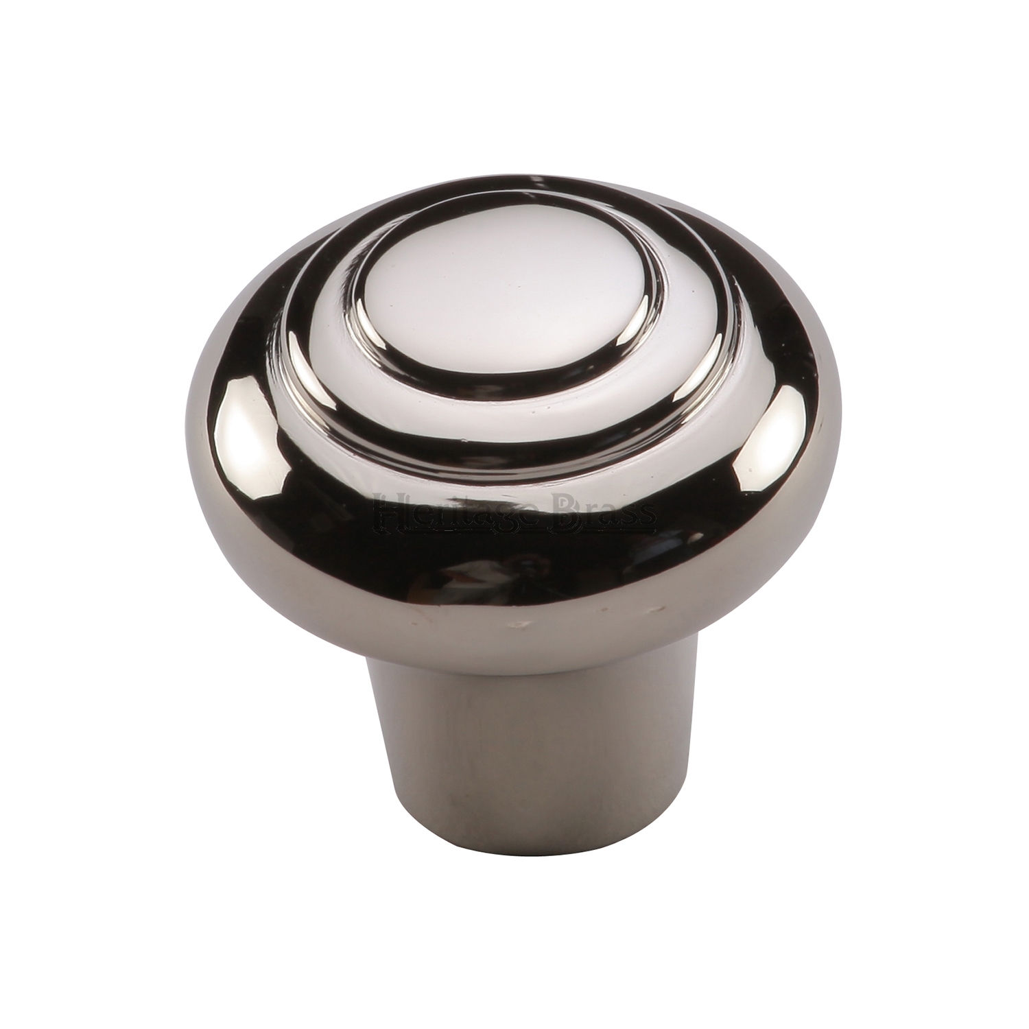 Heritage Brass Cabinet Knob Round Bead Design 38mm