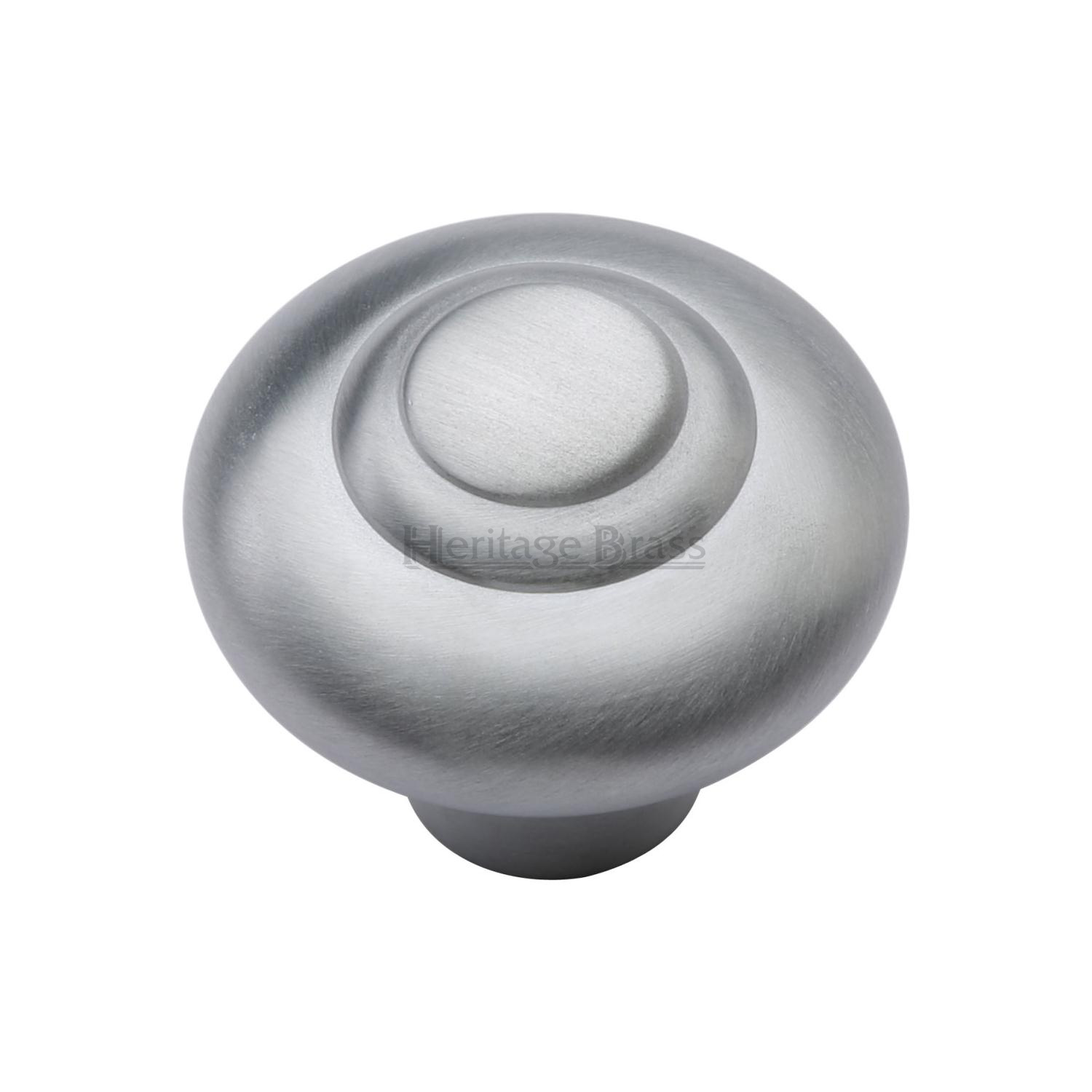 Heritage Brass Cabinet Knob Round Bead Design 38mm