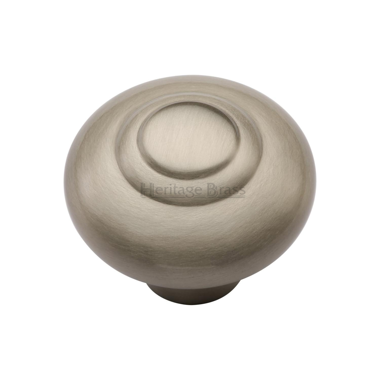 Heritage Brass Cabinet Knob Round Bead Design 38mm