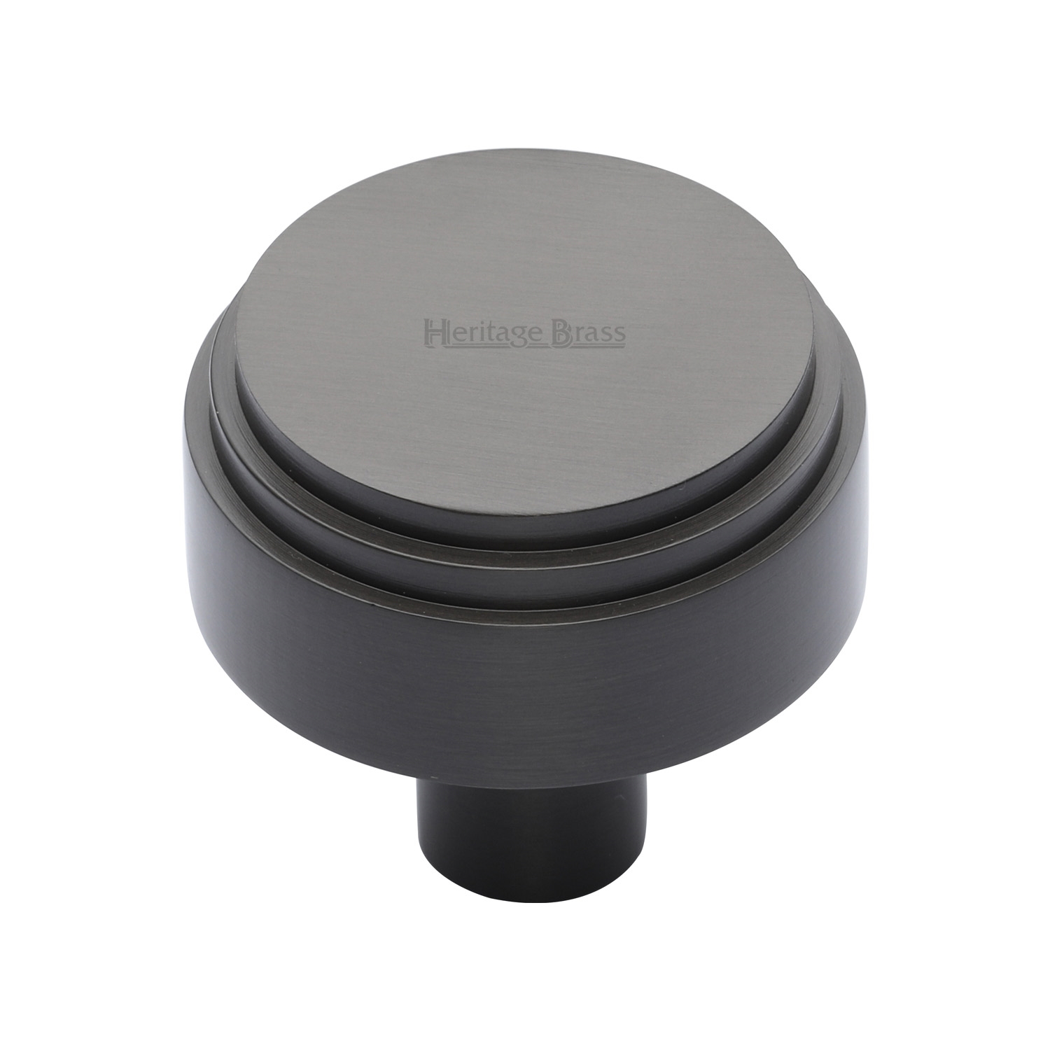 Heritage Brass Cabinet Knob Round Deco Design 32mm