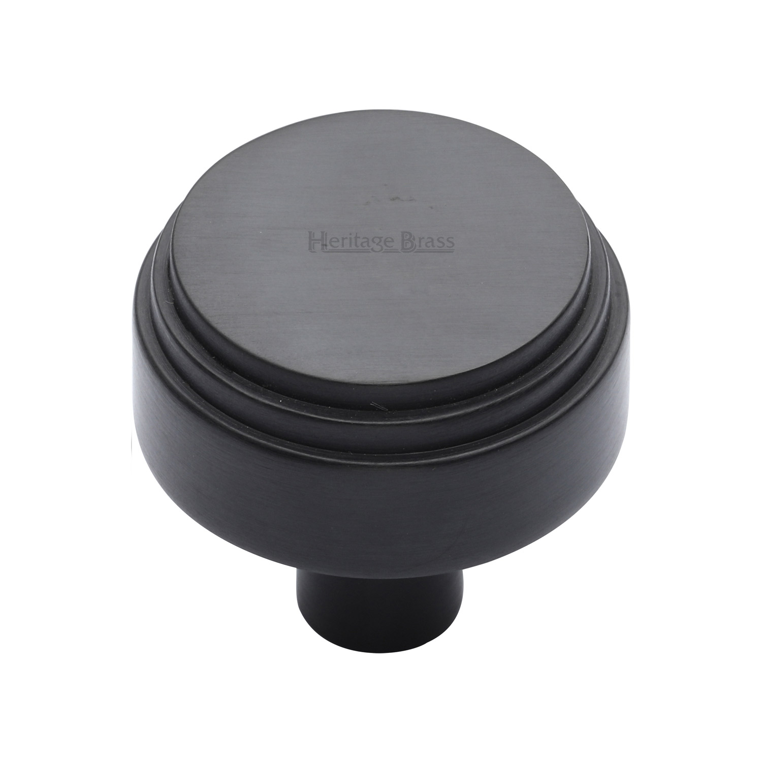 Heritage Brass Cabinet Knob Round Deco Design 38mm