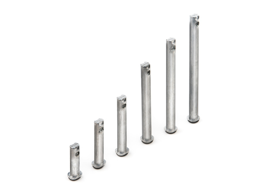 Cricco C3 Hidden Adjustable Plinth Foot - 65kg - 12mm ø