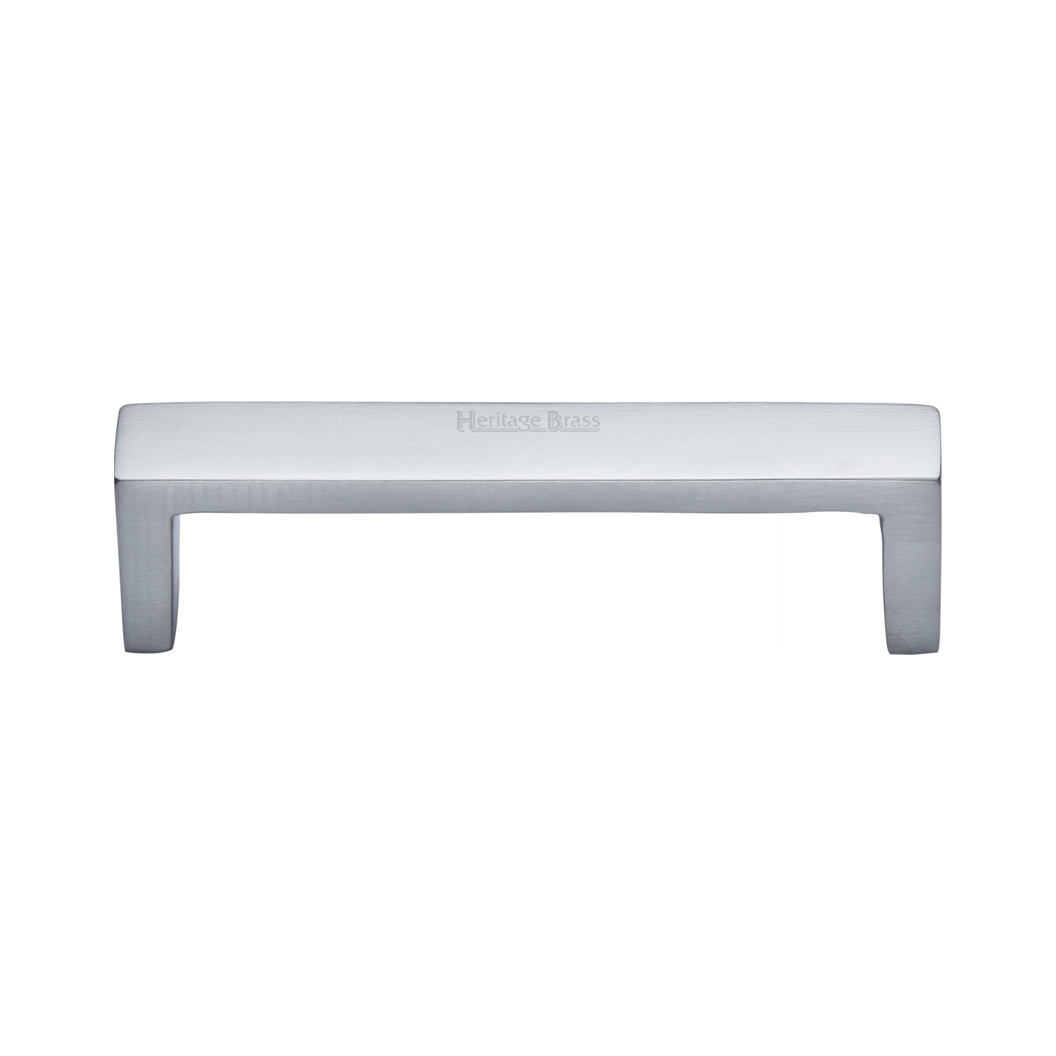 Heritage Brass Cabinet Pull Wide Metro Design 101mm c/c
