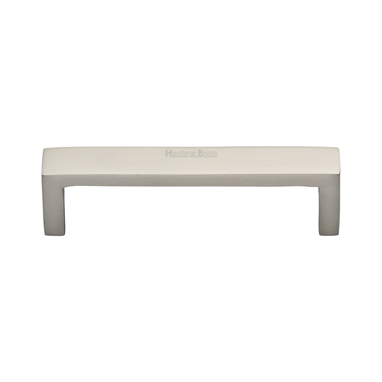Heritage Brass Cabinet Pull Wide Metro Design 101mm c/c