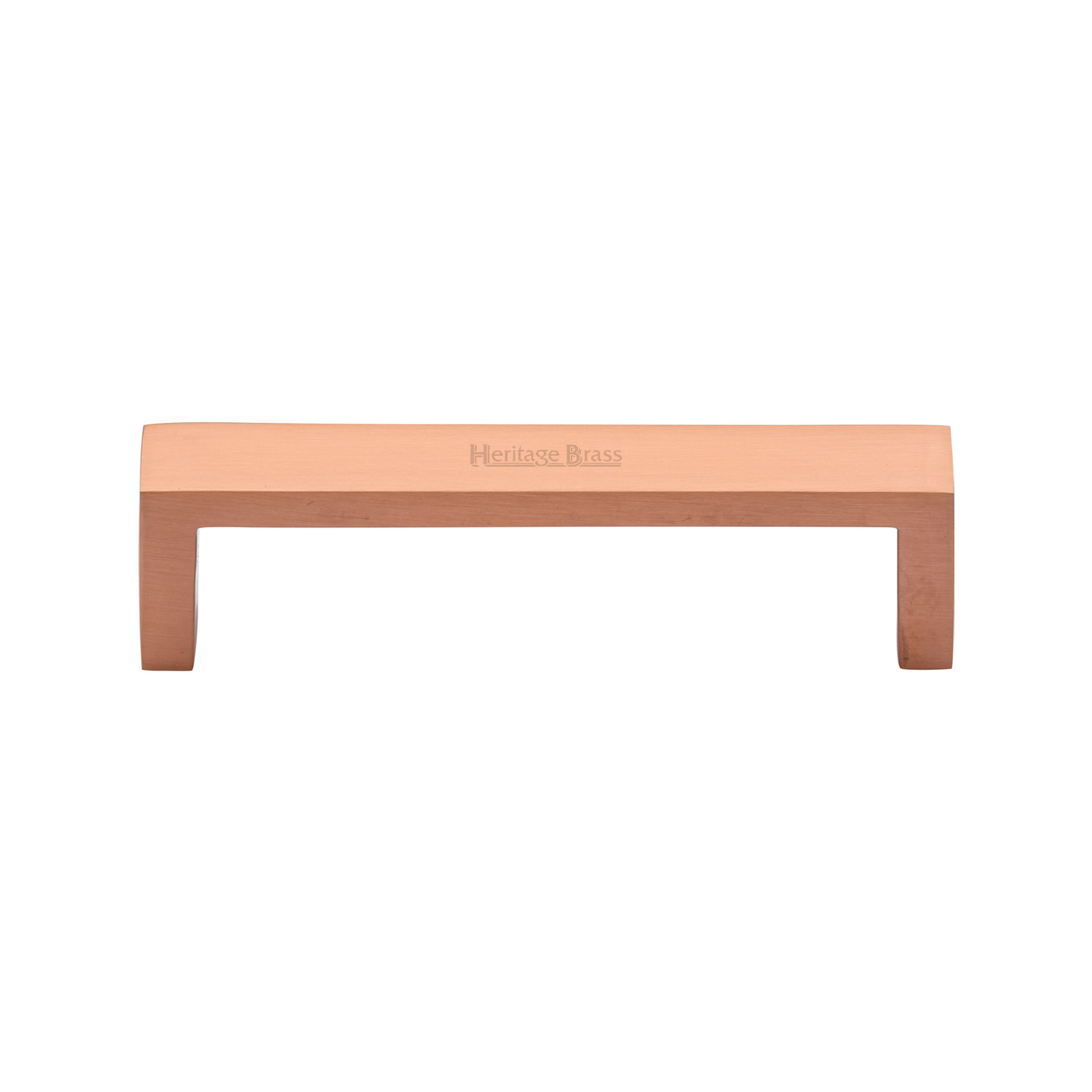 Heritage Brass Cabinet Pull Wide Metro Design 101mm c/c