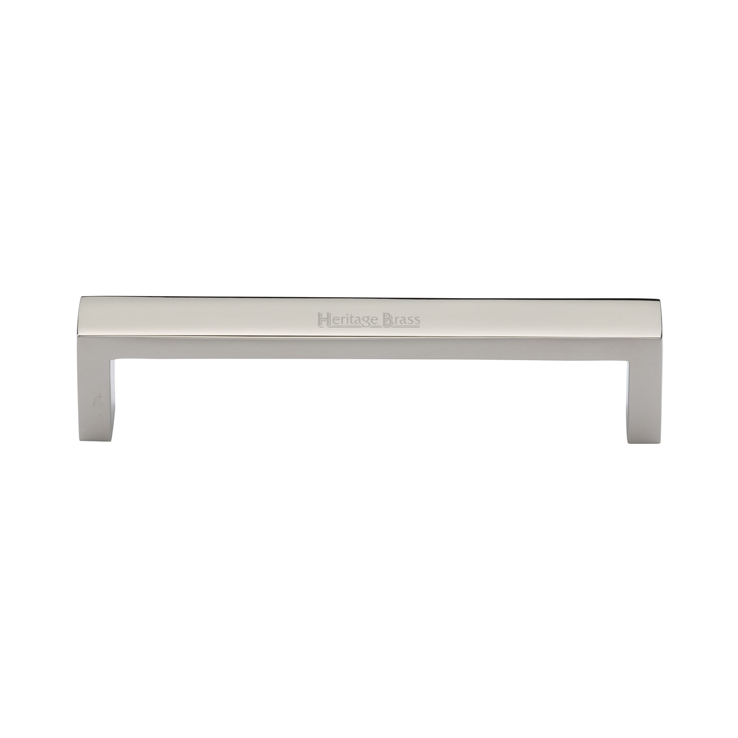 Heritage Brass Cabinet Pull Wide Metro Design 128mm c/c