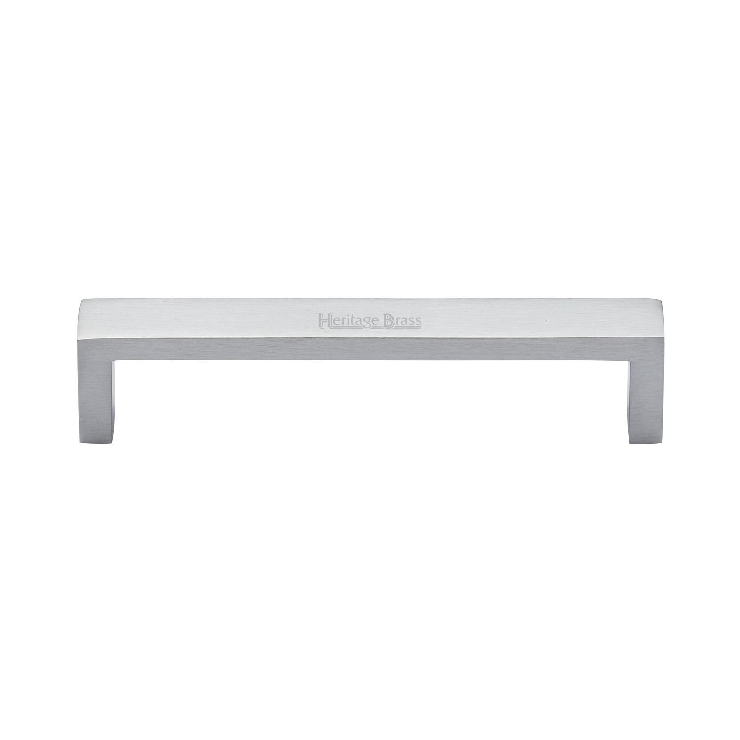 Heritage Brass Cabinet Pull Wide Metro Design 128mm c/c