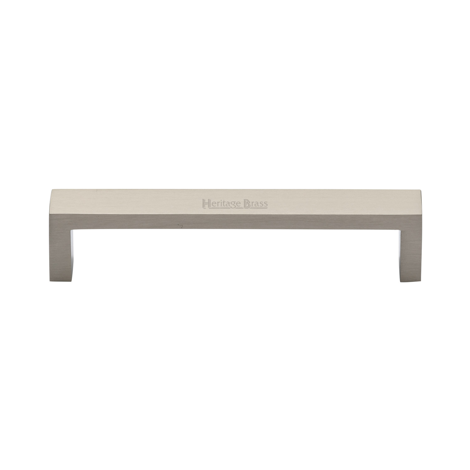Heritage Brass Cabinet Pull Wide Metro Design 128mm c/c