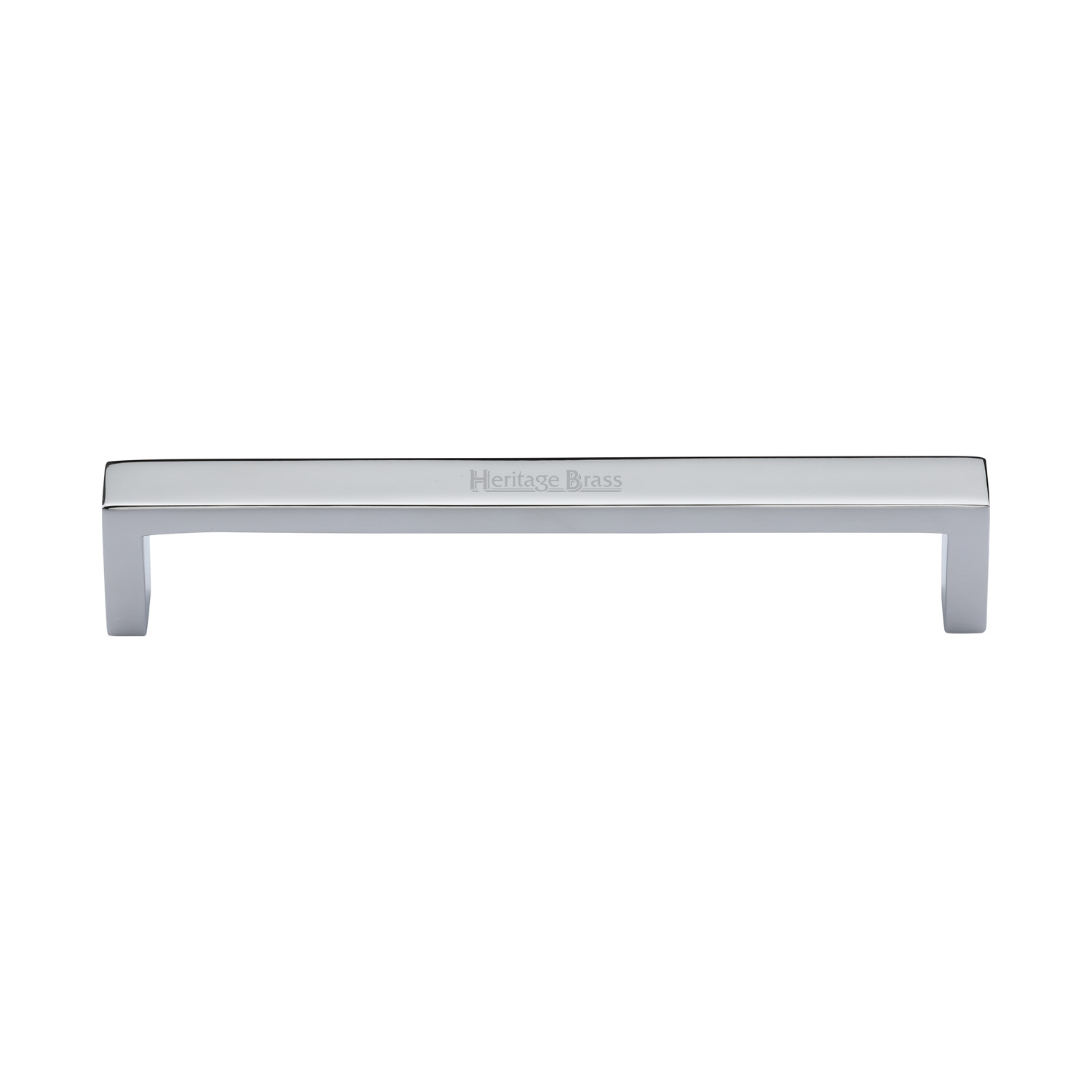 Heritage Brass Cabinet Pull Wide Metro Design 160mm c/c