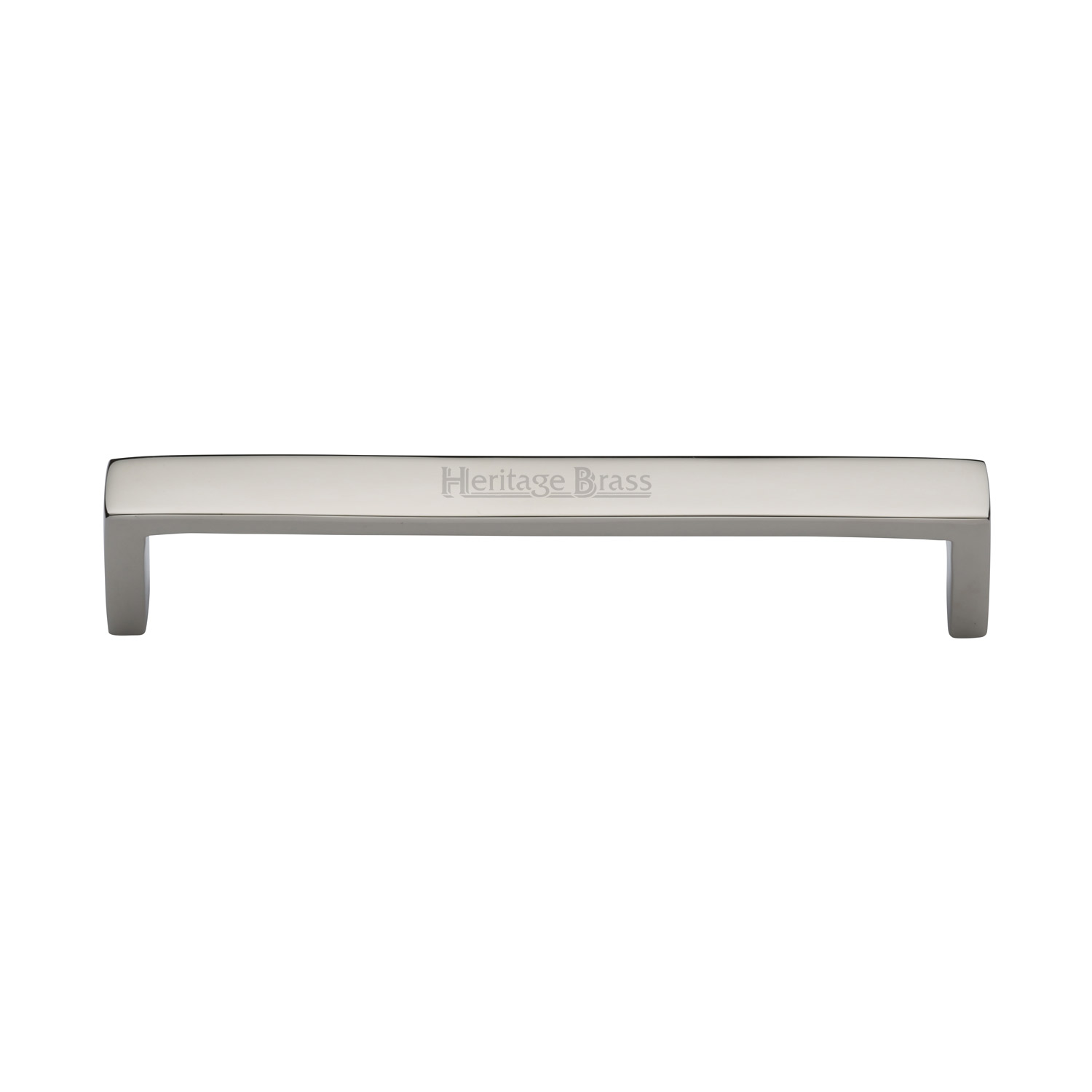 Heritage Brass Cabinet Pull Wide Metro Design 160mm c/c