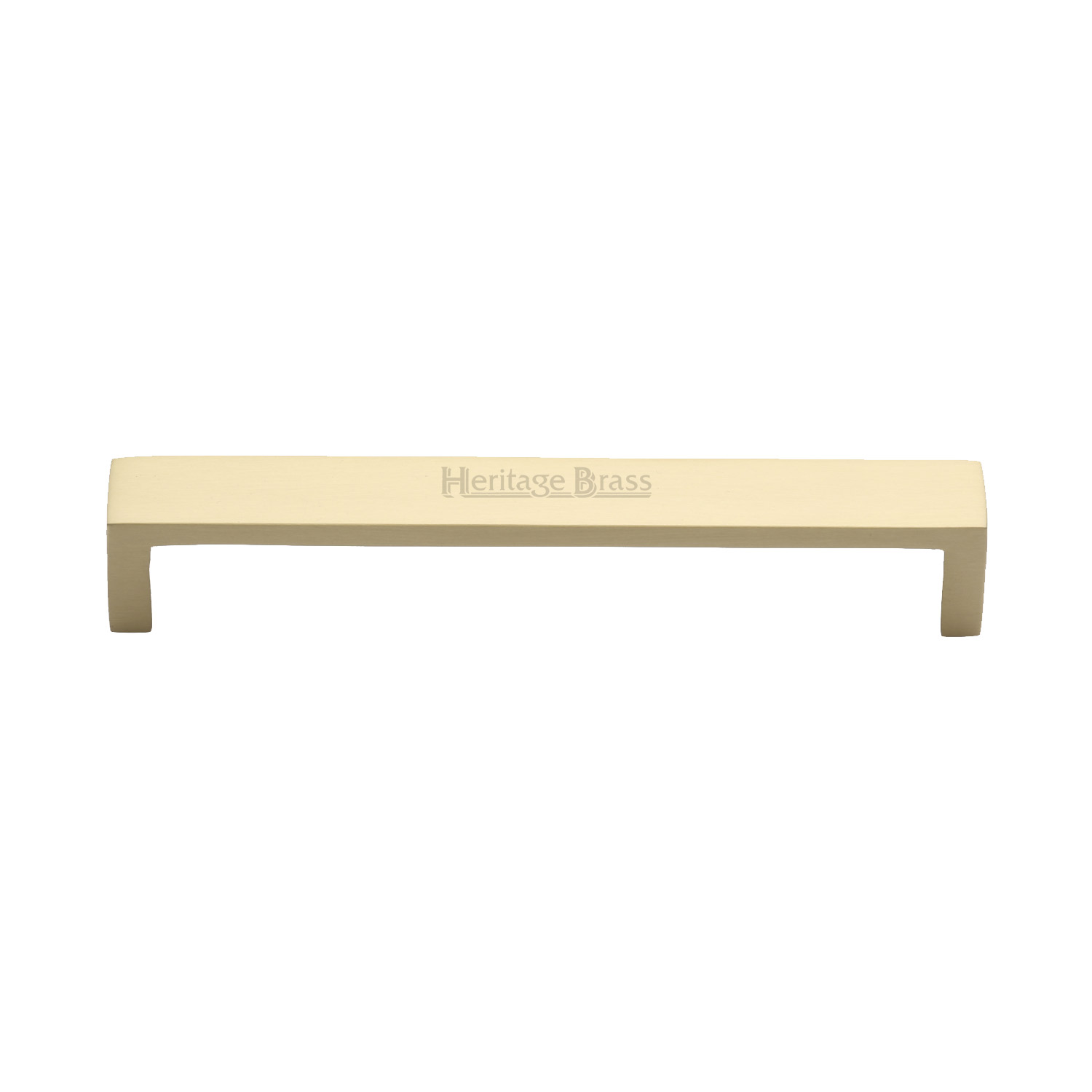 Heritage Brass Cabinet Pull Wide Metro Design 160mm c/c