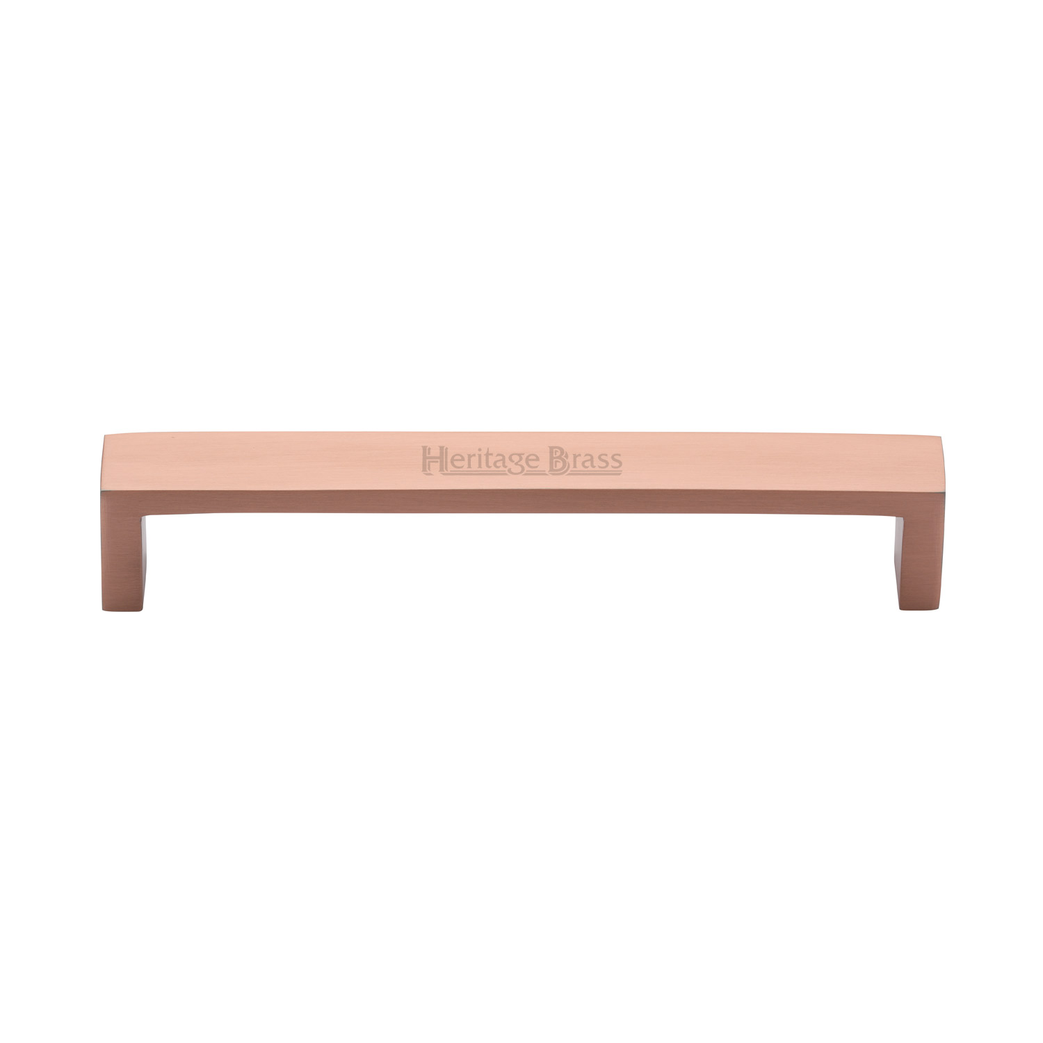 Heritage Brass Cabinet Pull Wide Metro Design 160mm c/c