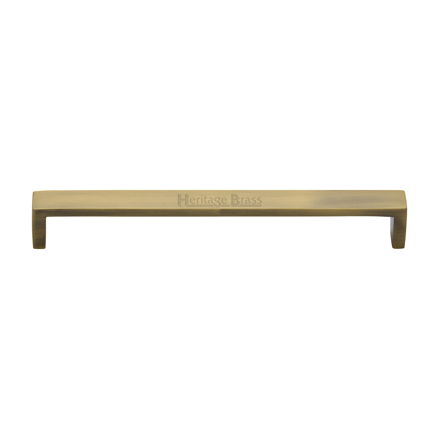 Heritage Brass Cabinet Pull Wide Metro Design 192mm c/c