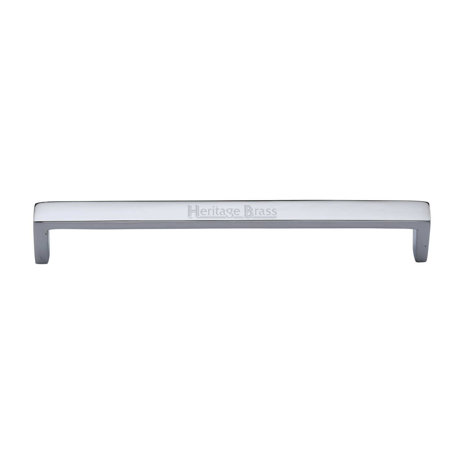Heritage Brass Cabinet Pull Wide Metro Design 192mm c/c