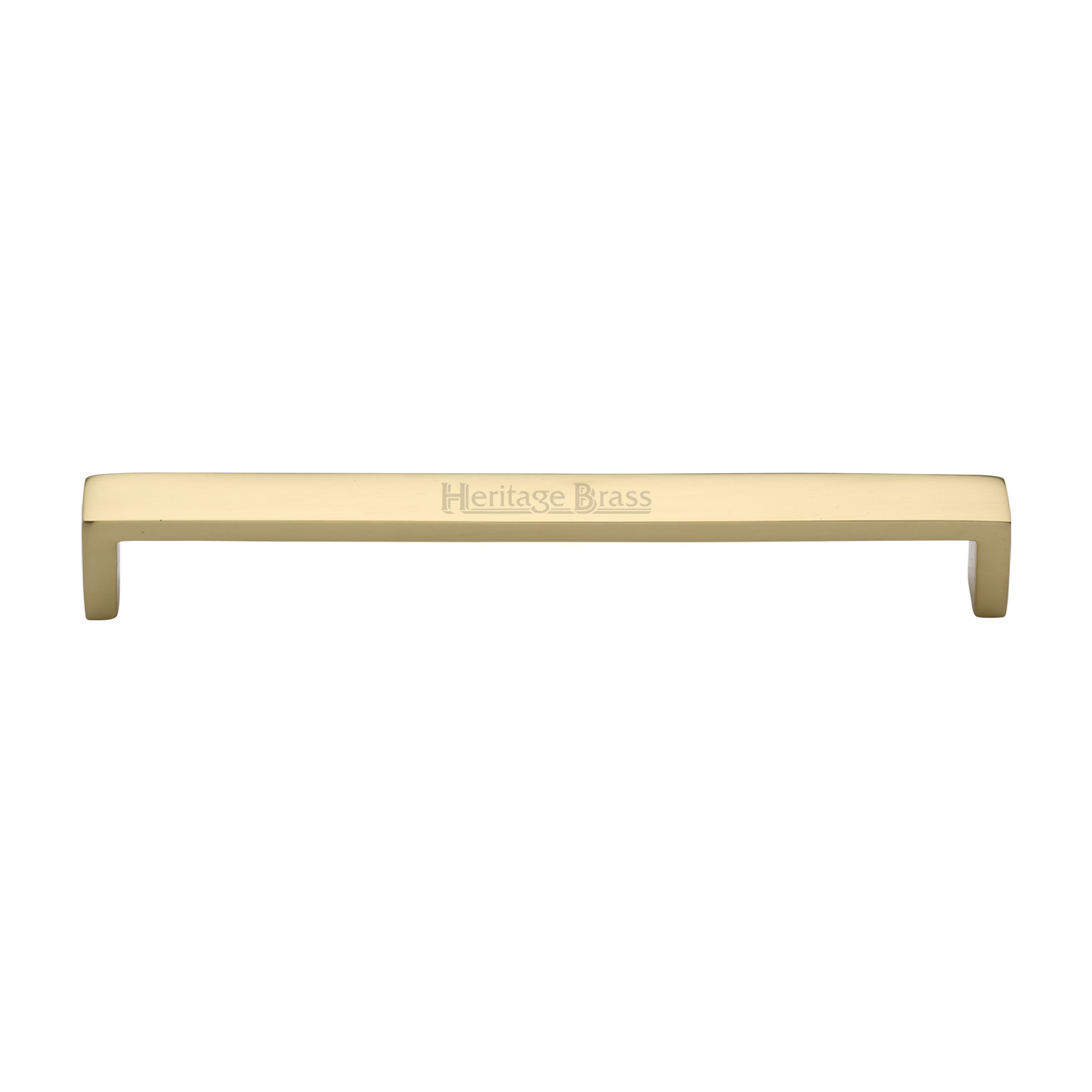 Heritage Brass Cabinet Pull Wide Metro Design 192mm c/c