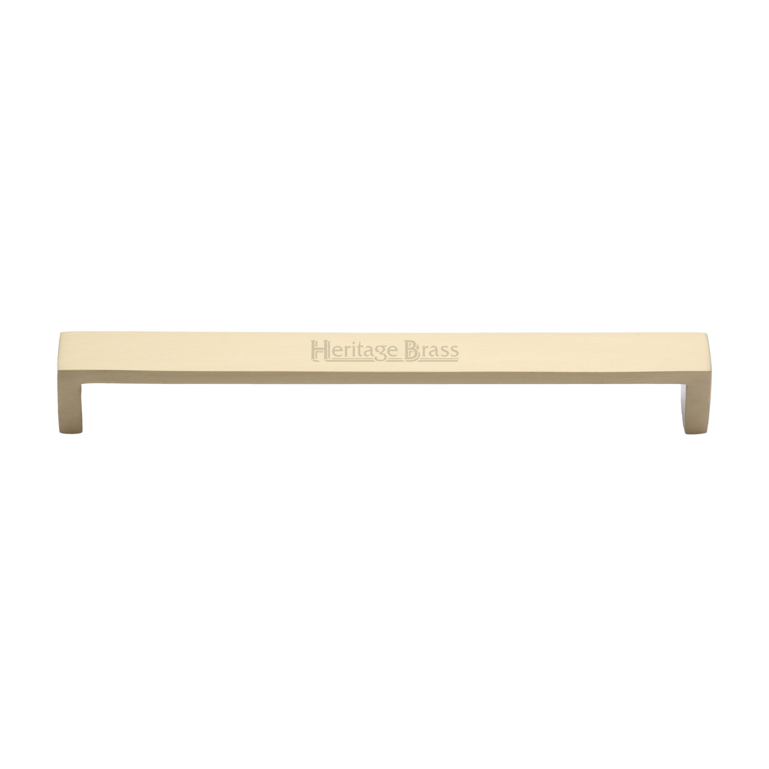 Heritage Brass Cabinet Pull Wide Metro Design 192mm c/c