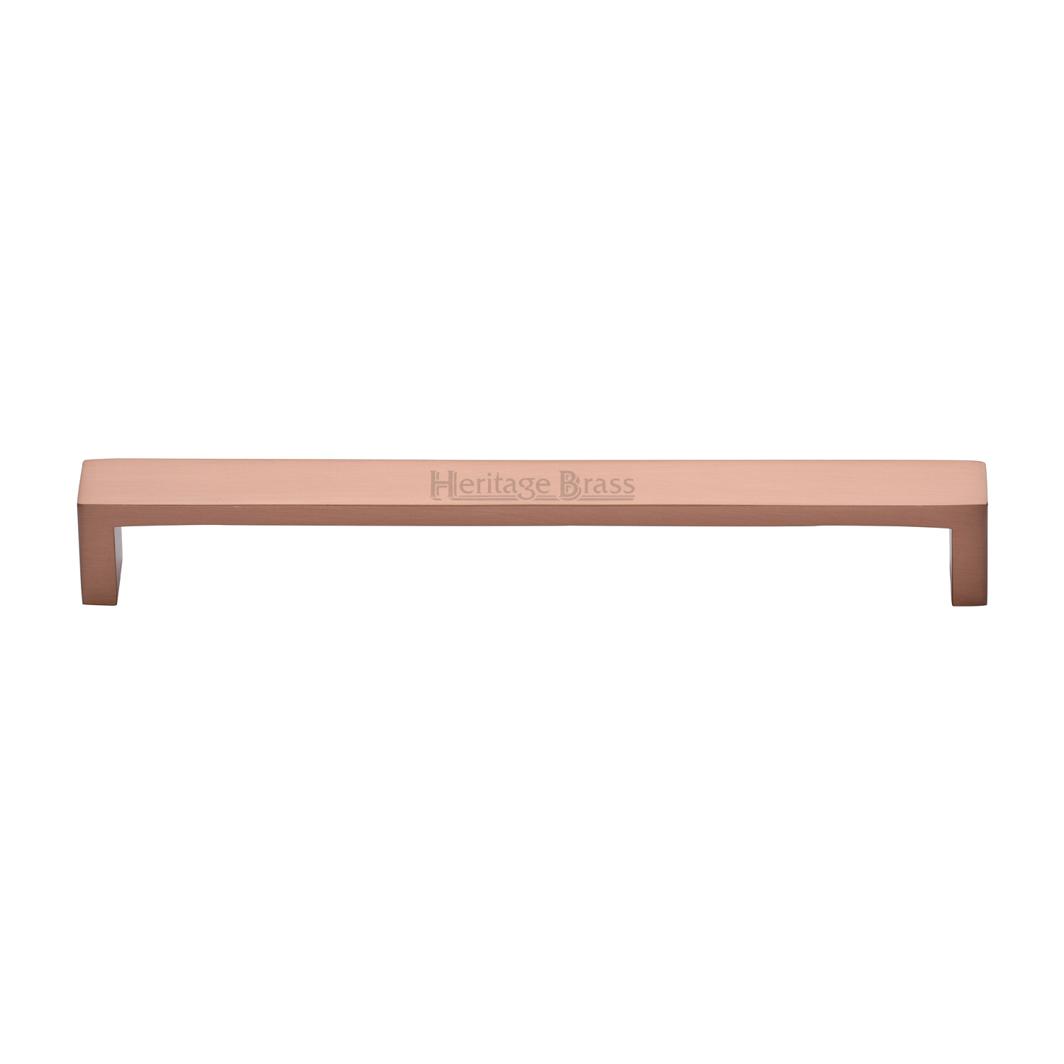 Heritage Brass Cabinet Pull Wide Metro Design 192mm c/c