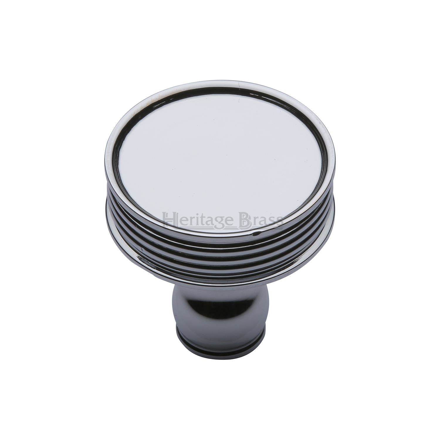 Heritage Brass Cabinet Knob Venetian Design 32mm