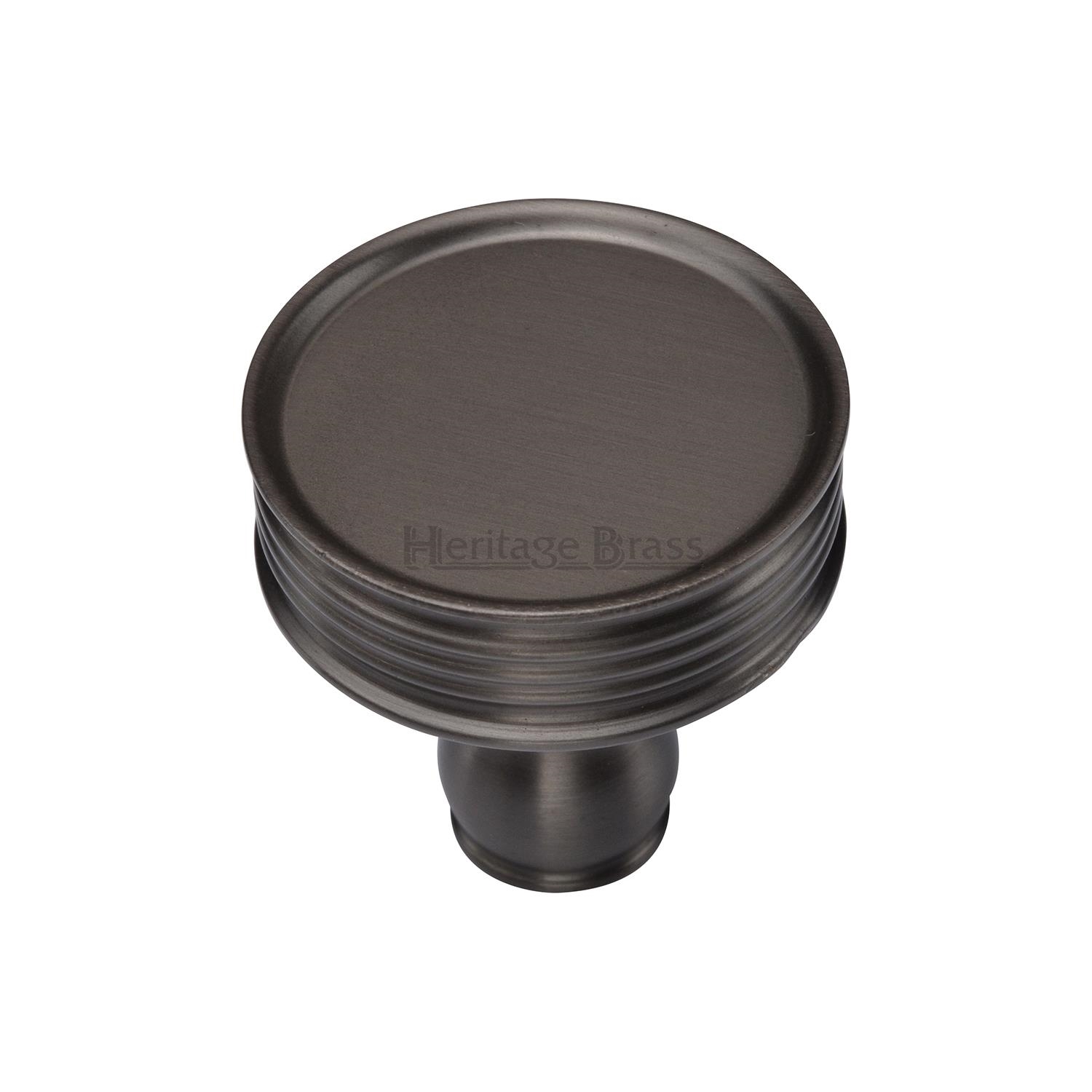 Heritage Brass Cabinet Knob Venetian Design 32mm