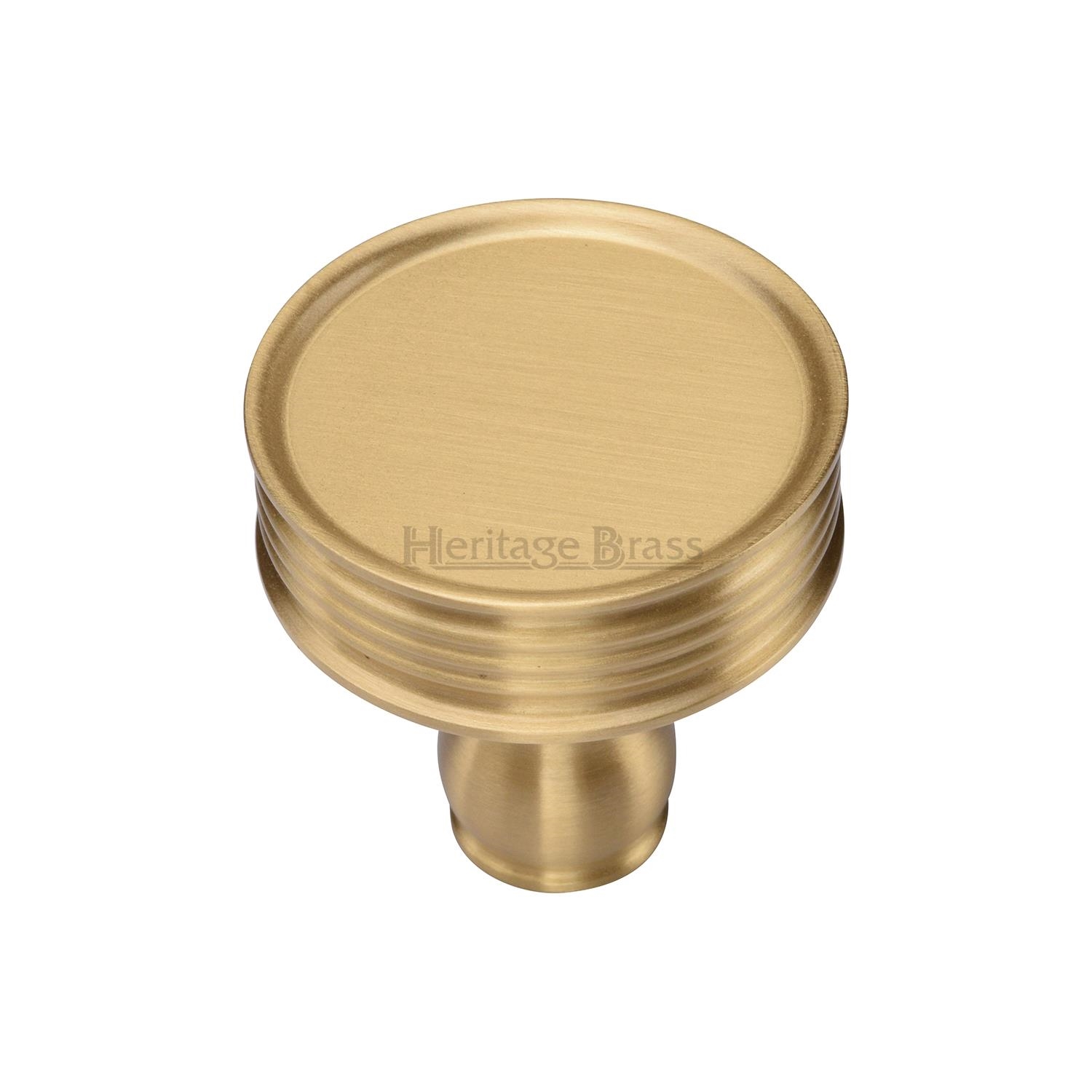 Heritage Brass Cabinet Knob Venetian Design 32mm