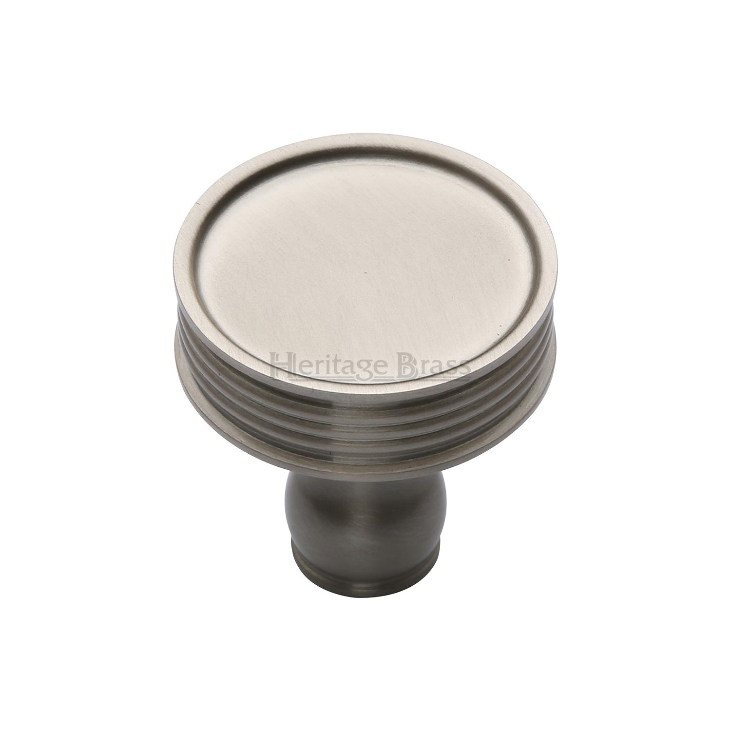Heritage Brass Cabinet Knob Venetian Design 32mm