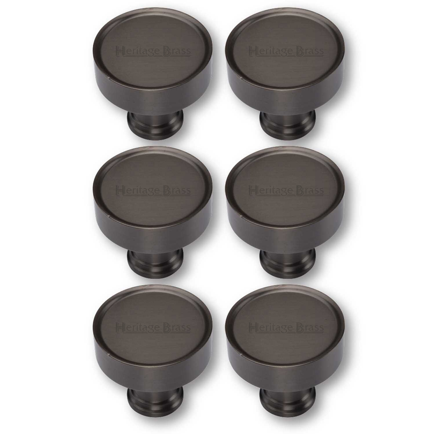 Heritage Brass Cabinet Knob Florence Design 32mm