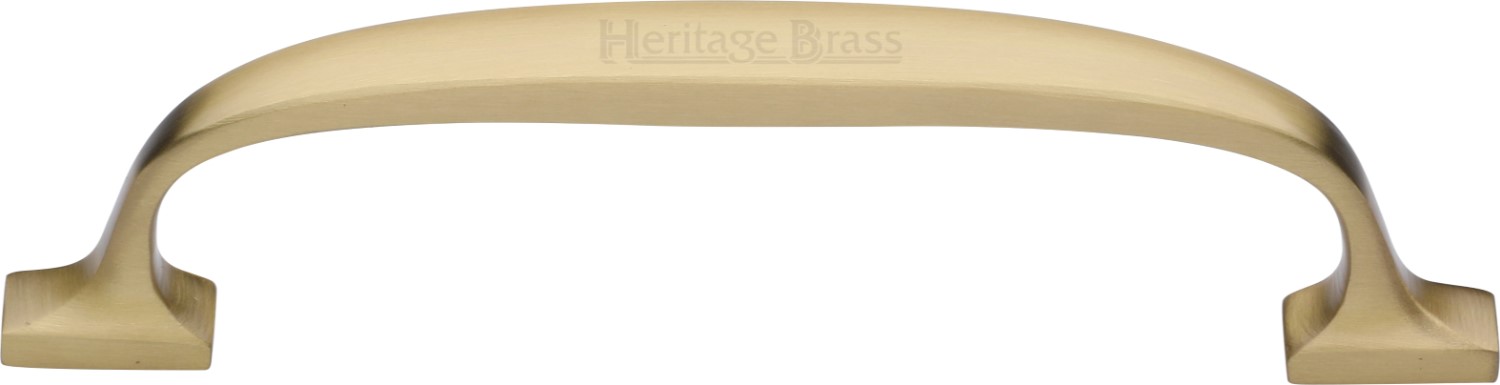 Heritage Brass Cabinet Pull Durham Design 128mm c/c