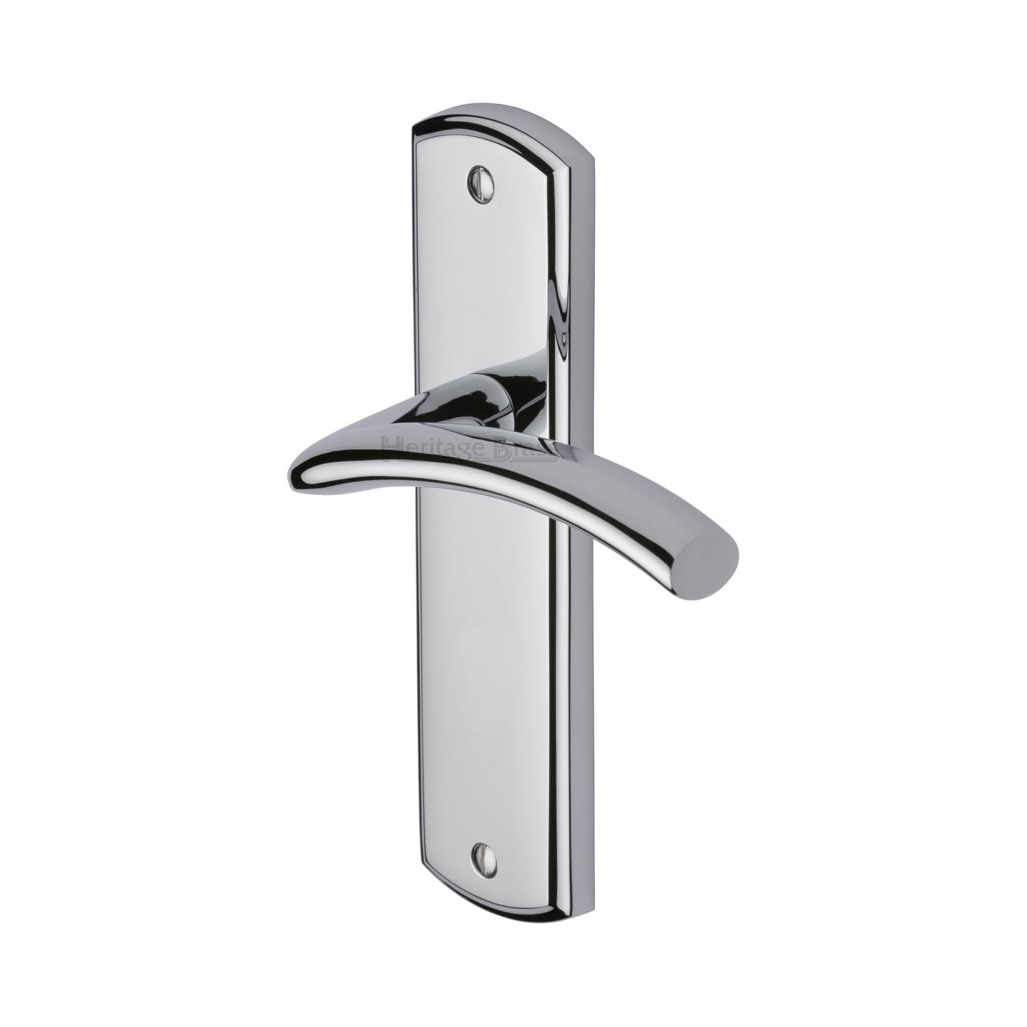 Heritage Brass Door Handle Lever Latch Centaur Design