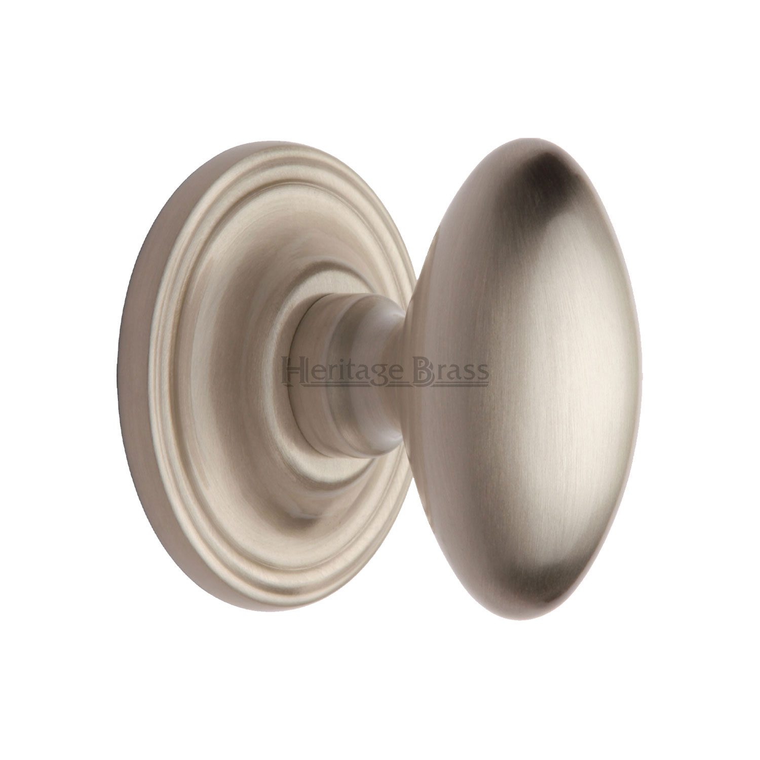 Heritage Brass Mortice Knob on Rose Chelsea Design