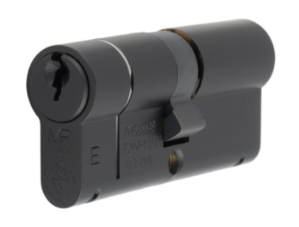 P-Euro Profile Cylinder - 6 Pin - 35mm (Key) / 35mm (Key) - Under Master Suite - Key to Differ - Antique Brass