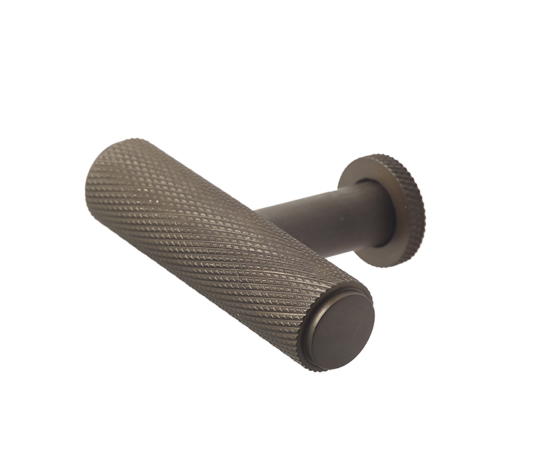 Döre Prestige Knurled T Bar Cupboard Knob - 55mm
