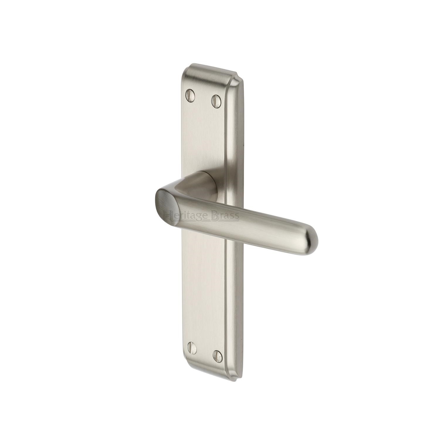 Heritage Brass Door Handle Lever Latch Deco Design
