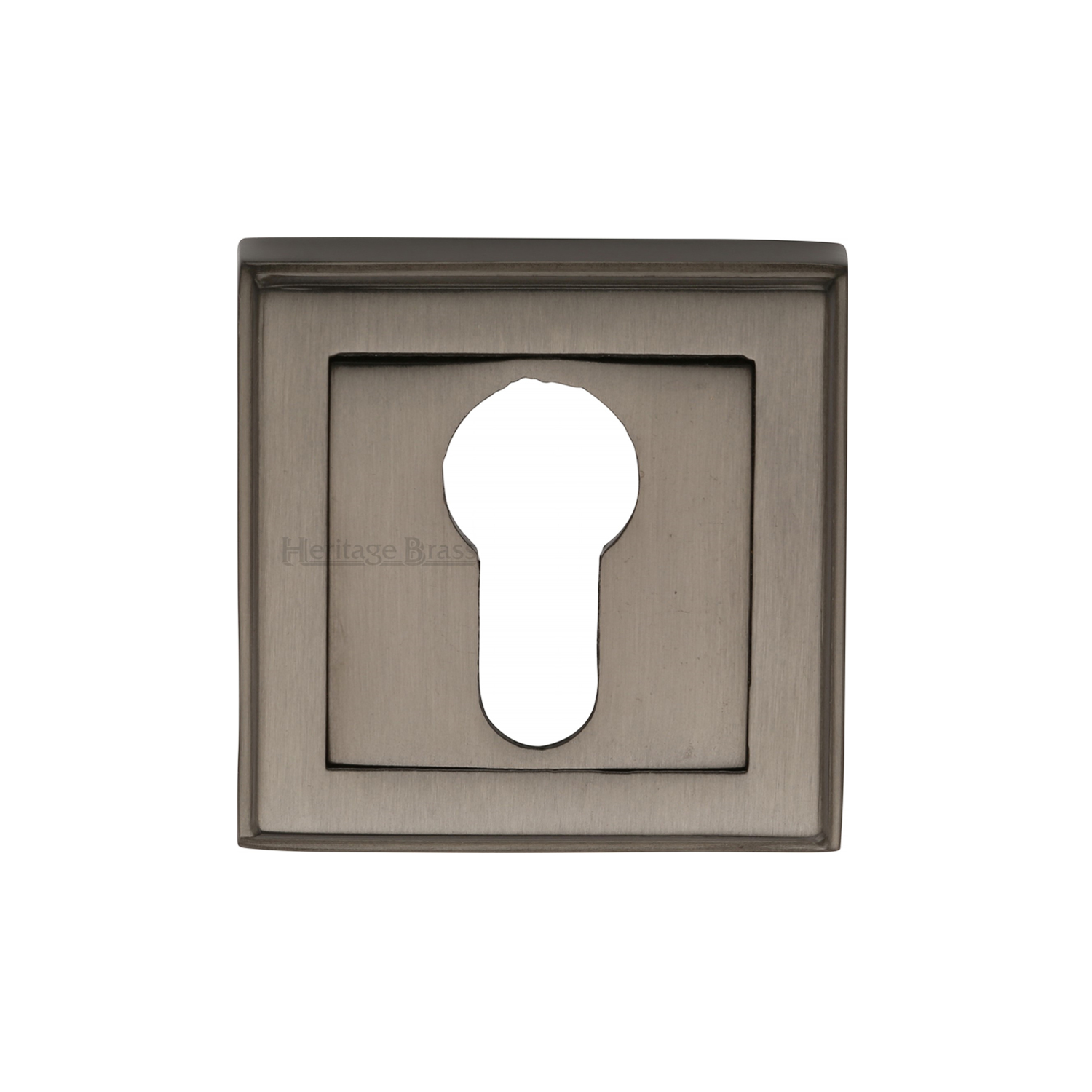 Heritage Brass Euro Profile Cylinder Escutcheon