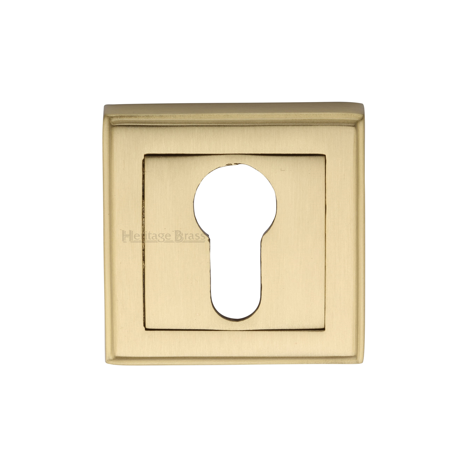 Heritage Brass Euro Profile Cylinder Escutcheon