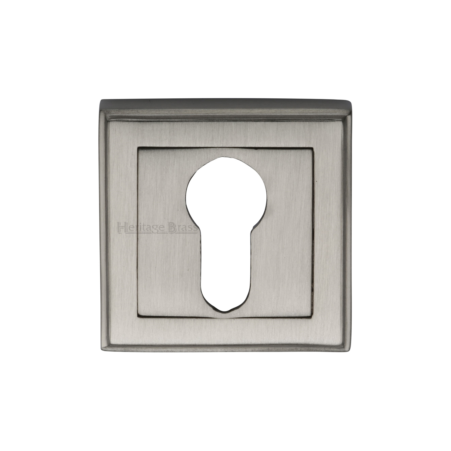 Heritage Brass Euro Profile Cylinder Escutcheon